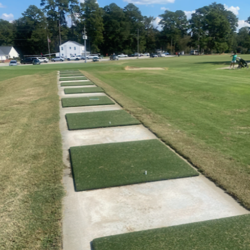 New Mats on Driving Range