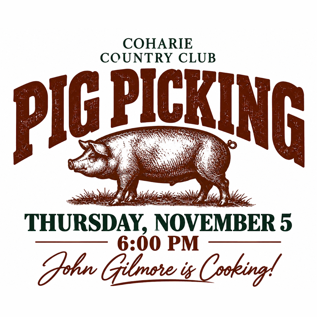 PIG PICKING