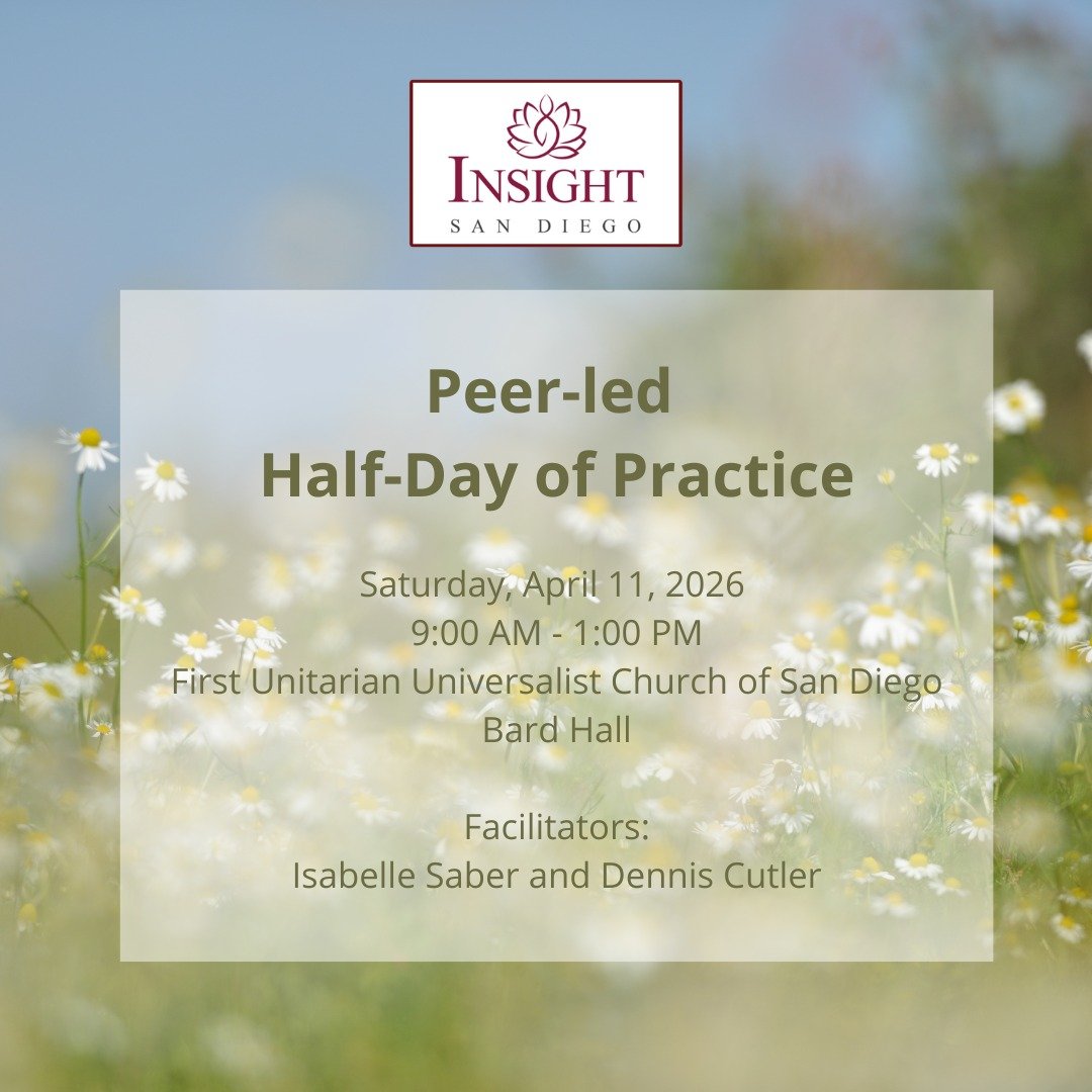 Join us for a peer-led half-day of meditation practice in noble silence. This is a chance to step away from daily responsibilities and simplify your focus through practice. The session will include formal sitting and walking meditation, with an optio