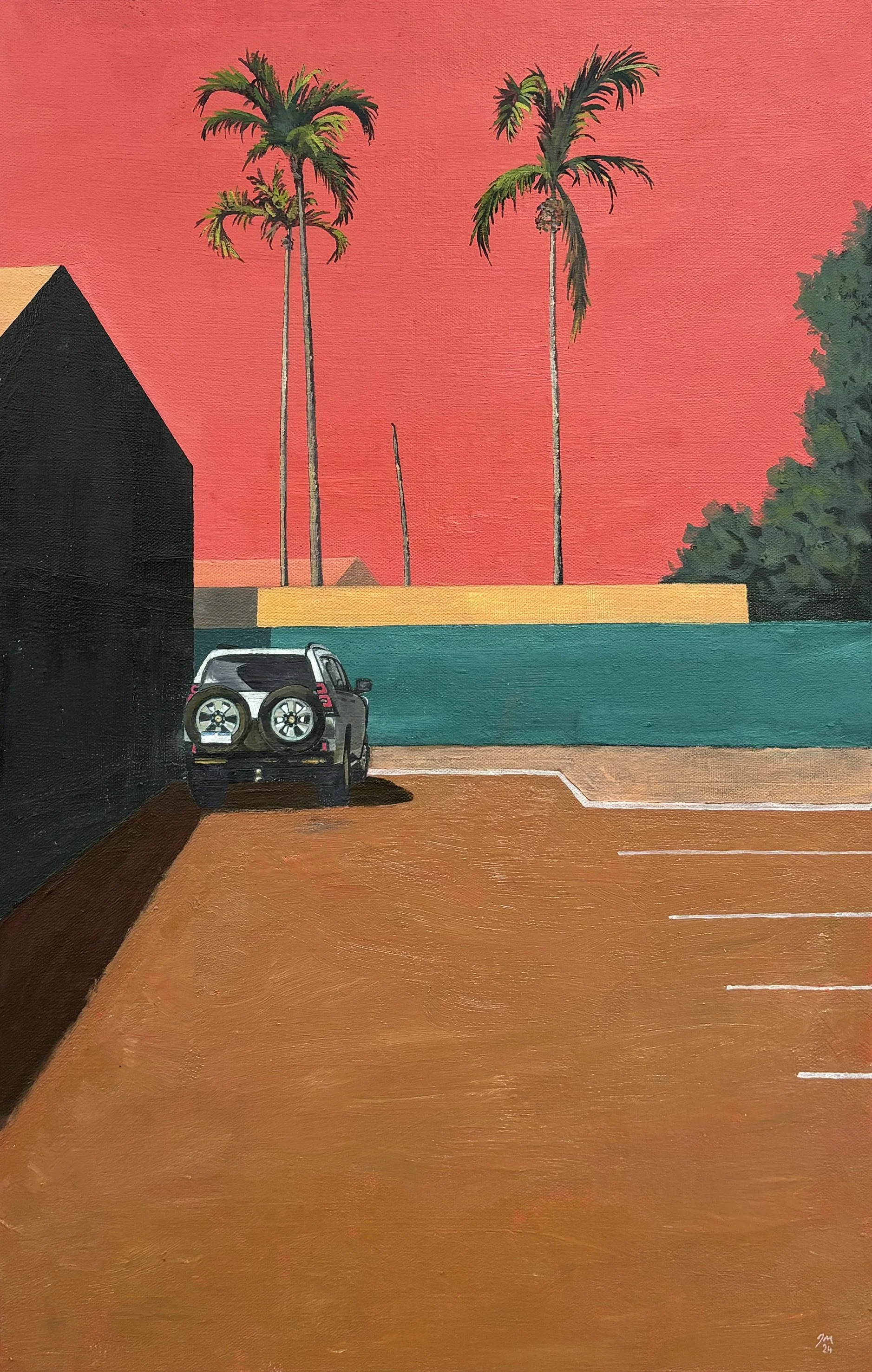Short Street I (2024) Oil on Canvas