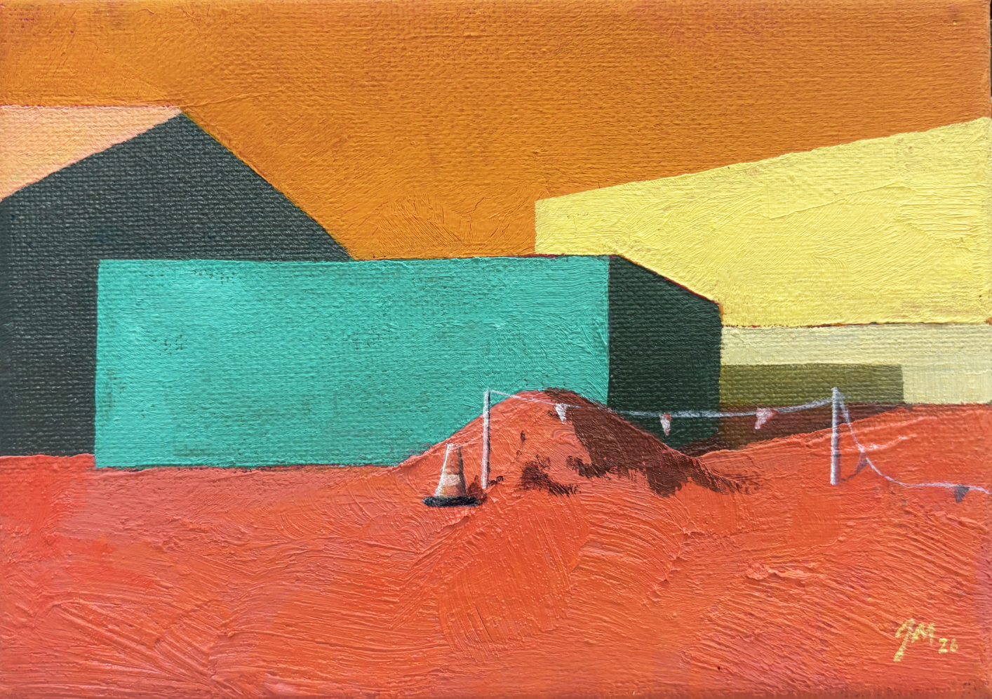 Unless It's Kicks (2026)
Oil on Canvas