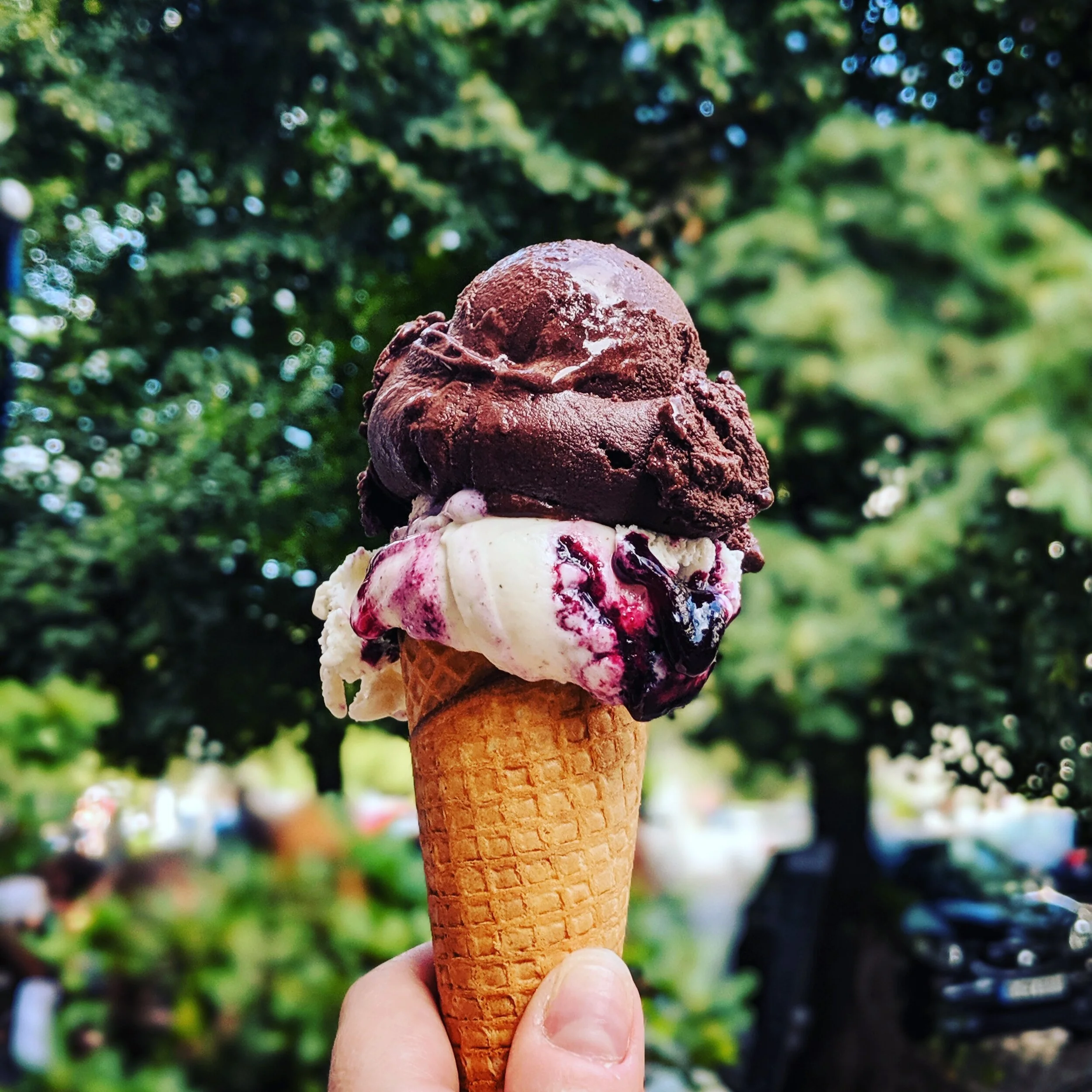 Locally made icecream