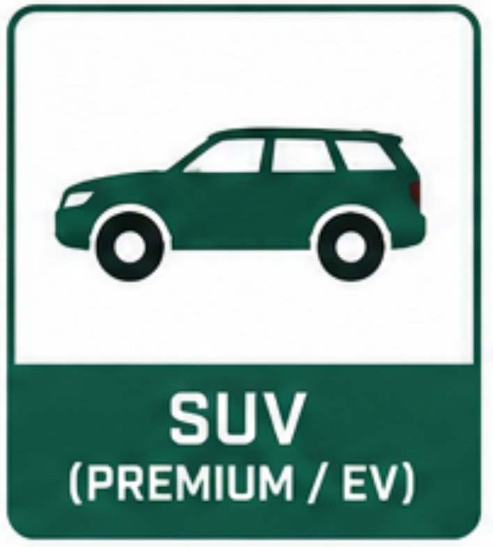 Icon indicating Windforce Tyres for SUV and EV use