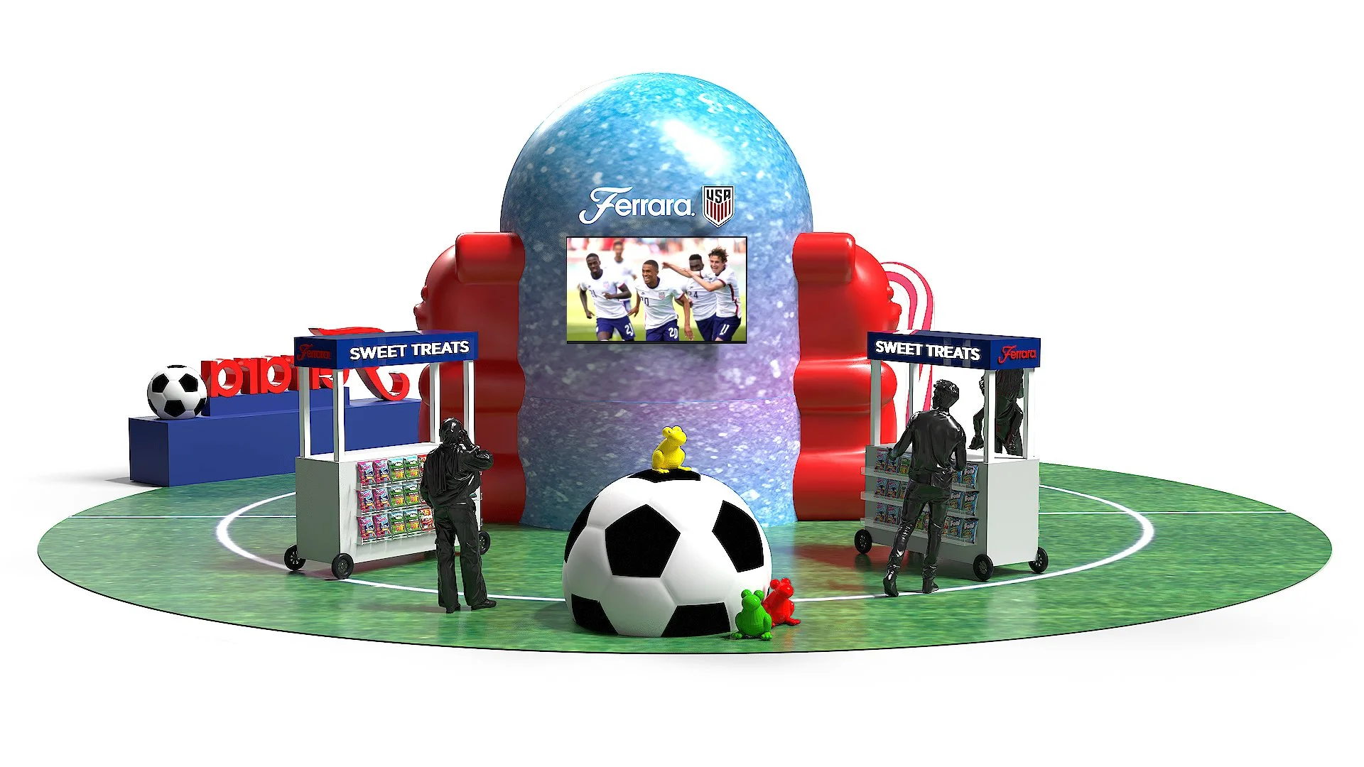 Ferrara x US Soccer Activation Concept