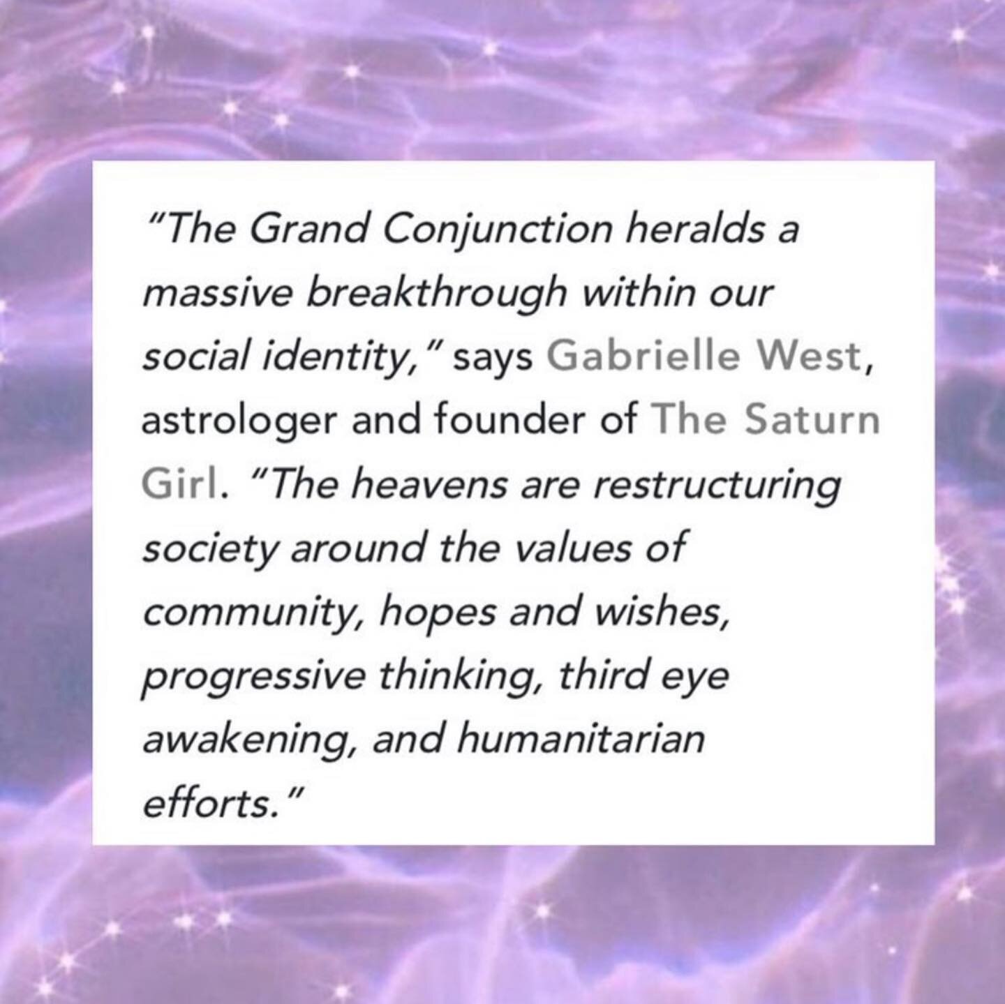 Here&rsquo;s the article on The Grand Conjunction @jessicagreyourisman and I created for @respin ! Check it out. Thank you @thevenicewitch for your design magic 🪄 🛼🌙👑✨ #ageofaquarius #erachange #newworldorder #astrologyreadings #evolutionaryastro