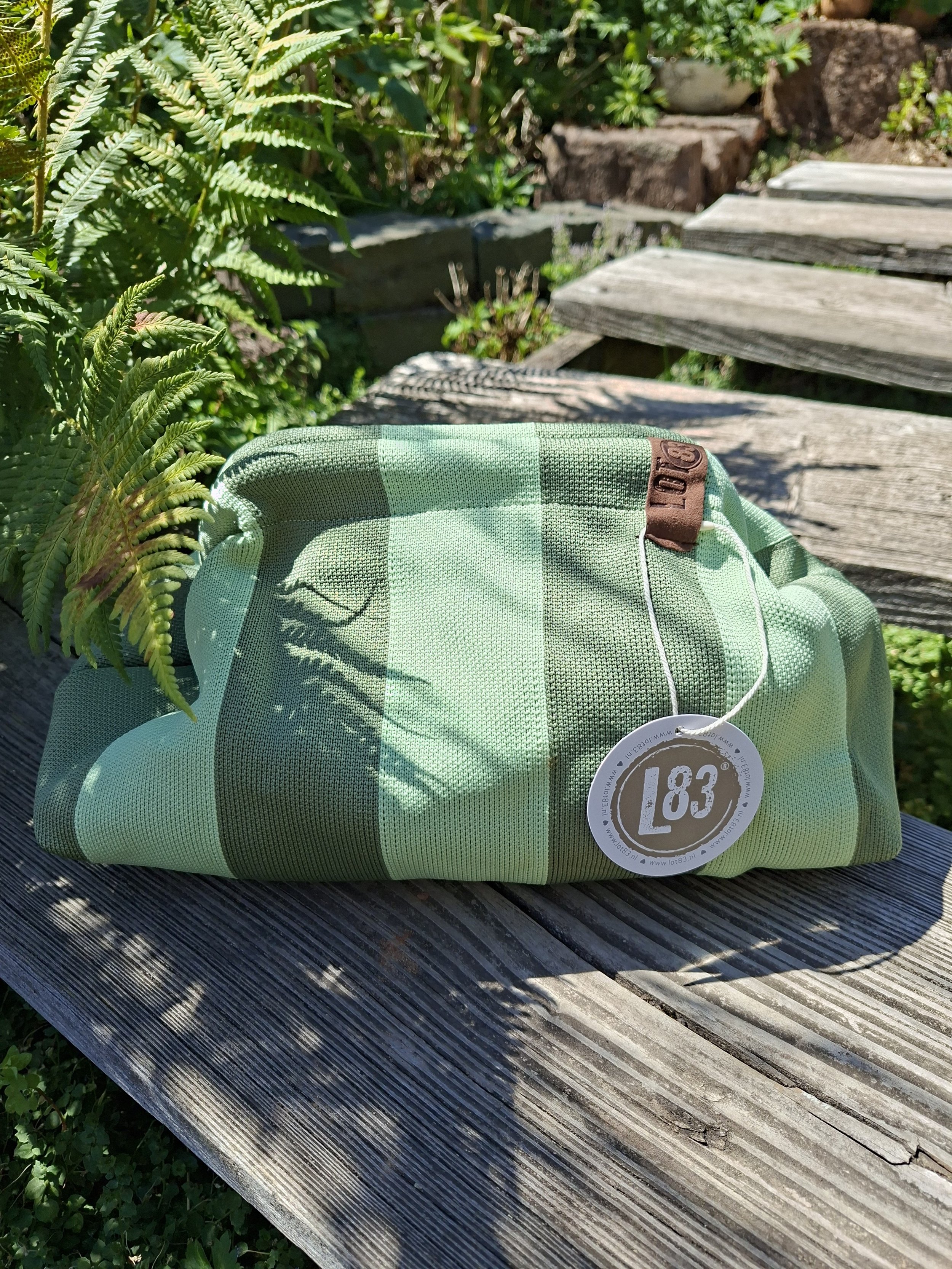 Streifen-Clutch "Emma"