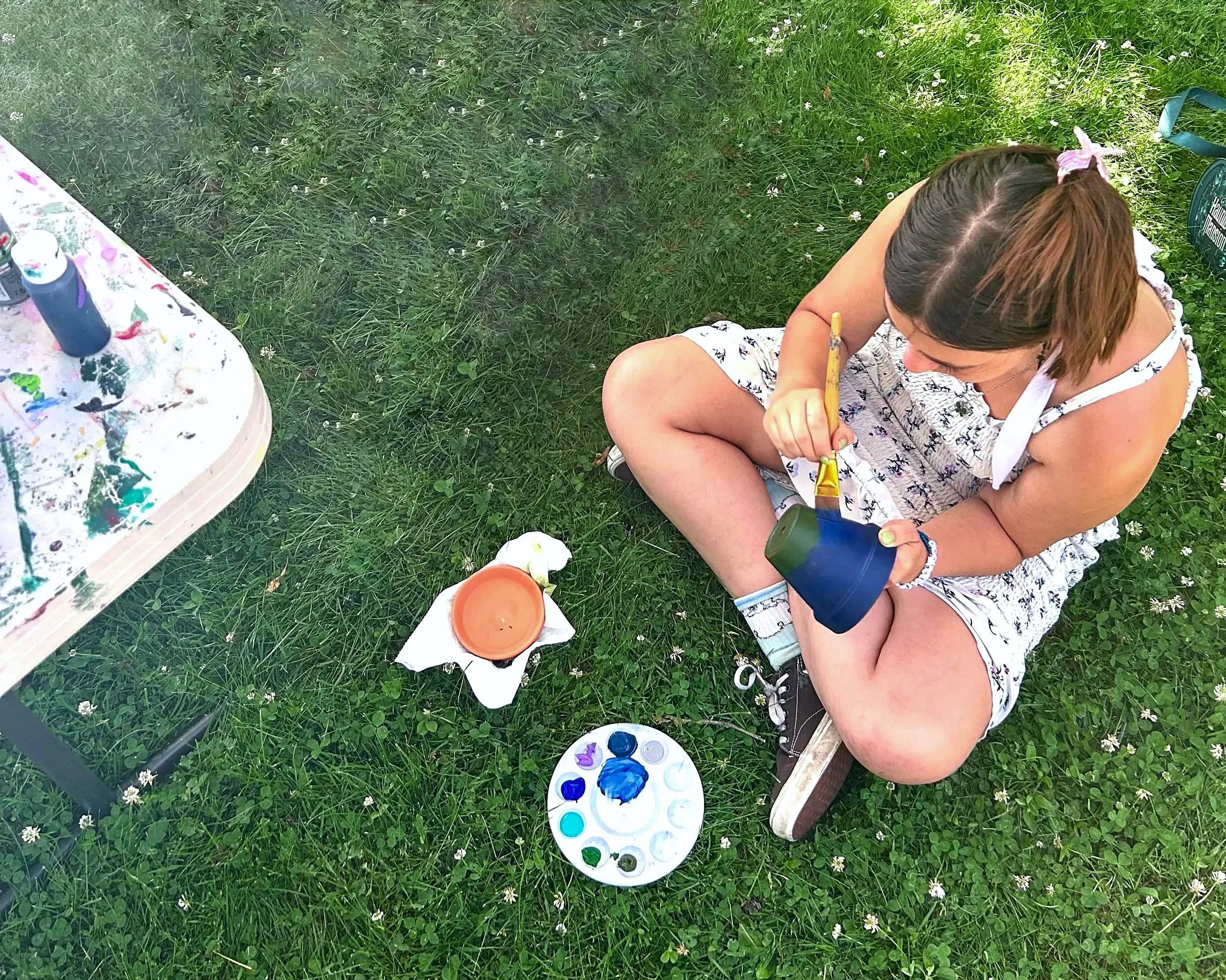 Youth Doing Crafts Maslow Project