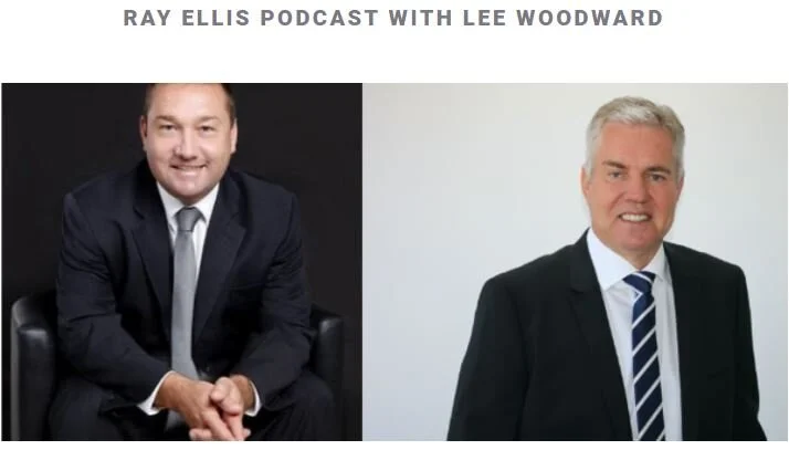Lee Woodward speaks to Ray Ellis 