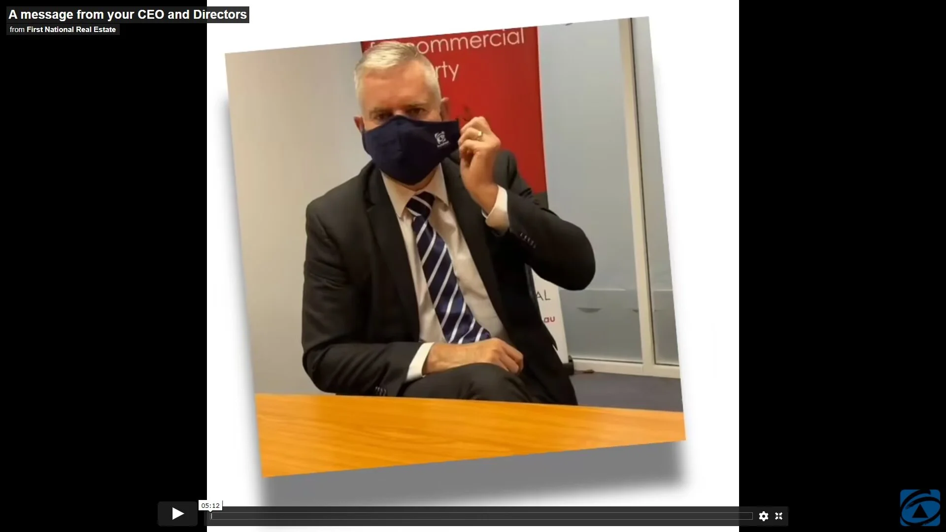 Covid-19 Vaccination Message from Ray Ellis and First National Board of Directors 