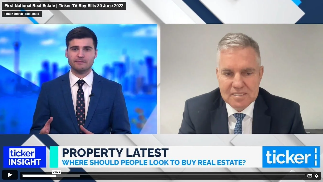 Ray Ellis on Ticker TV: Where people should buy real estate