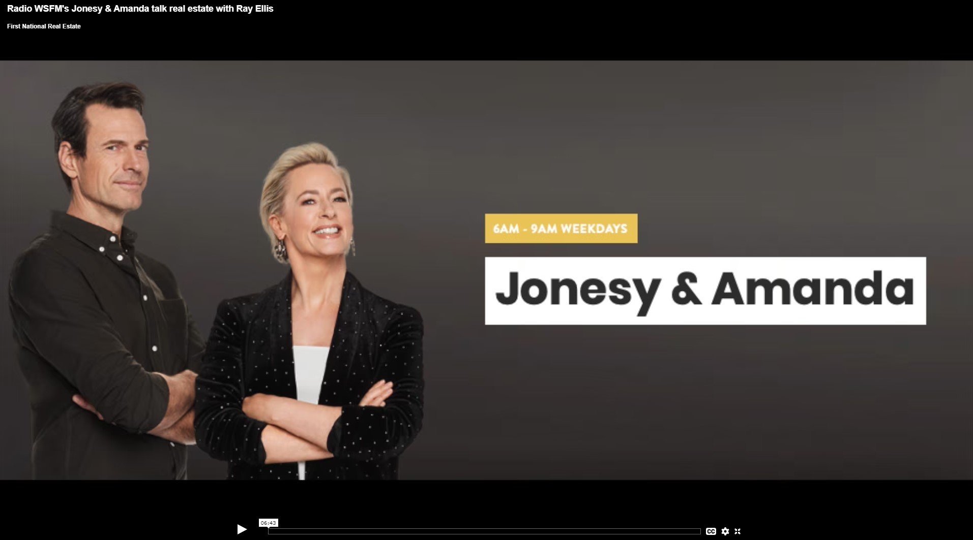 First National CEO Ray Ellis talks to Jonesy &amp; Amanda (radio WSFM, Sydney) about the rental crisis, pets, mould and more...