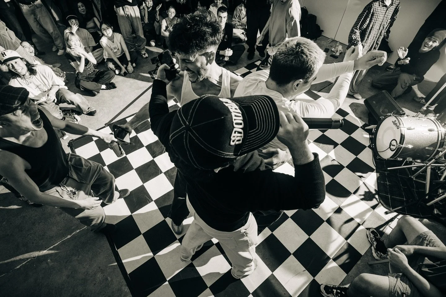 The cypher, the drums, and the battle. 

A collaboration between @commonhouse.studio &amp; @out___ofoffice 

📸: @justincueno