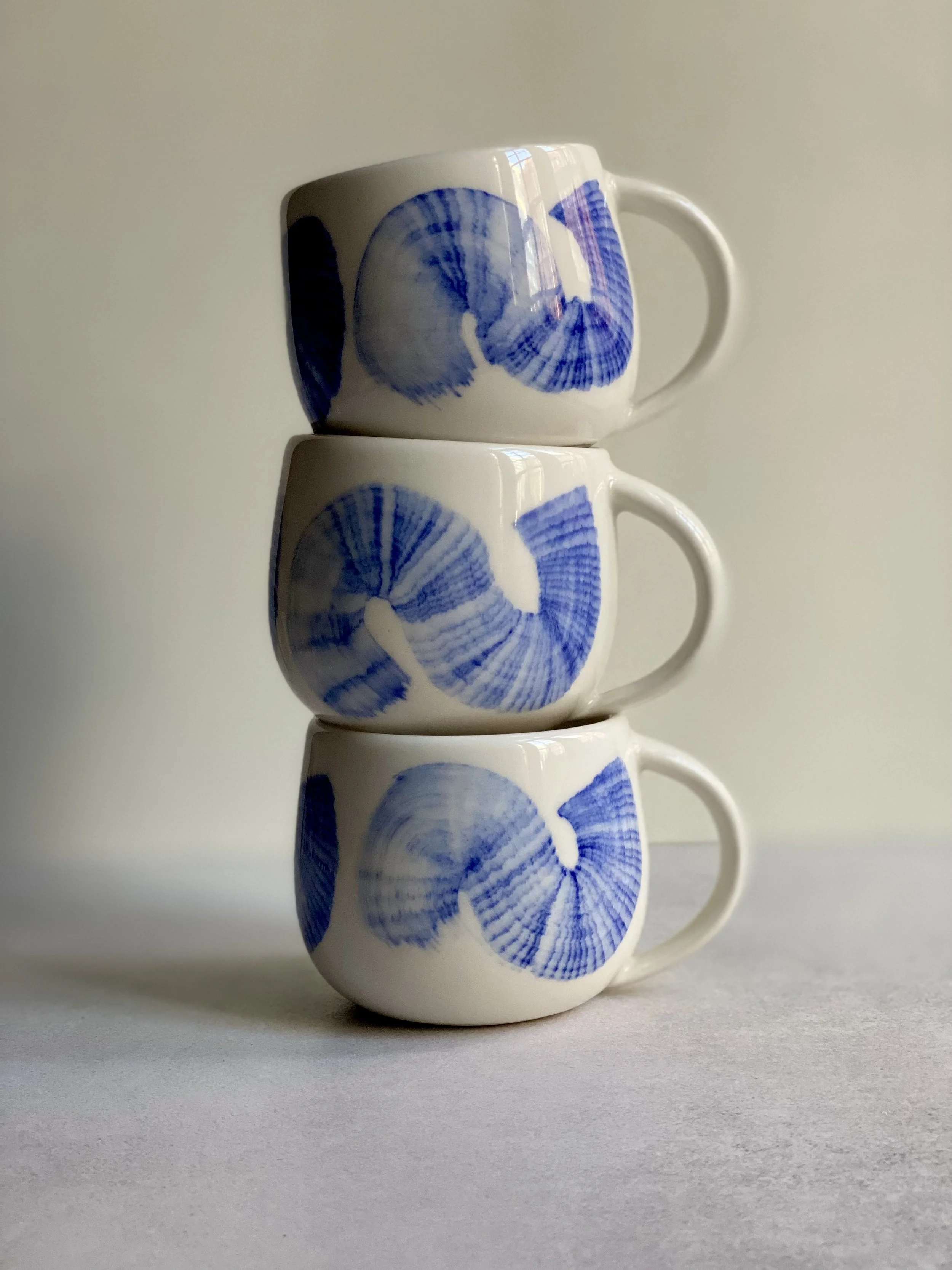 Cobalt Brush Filter Mug