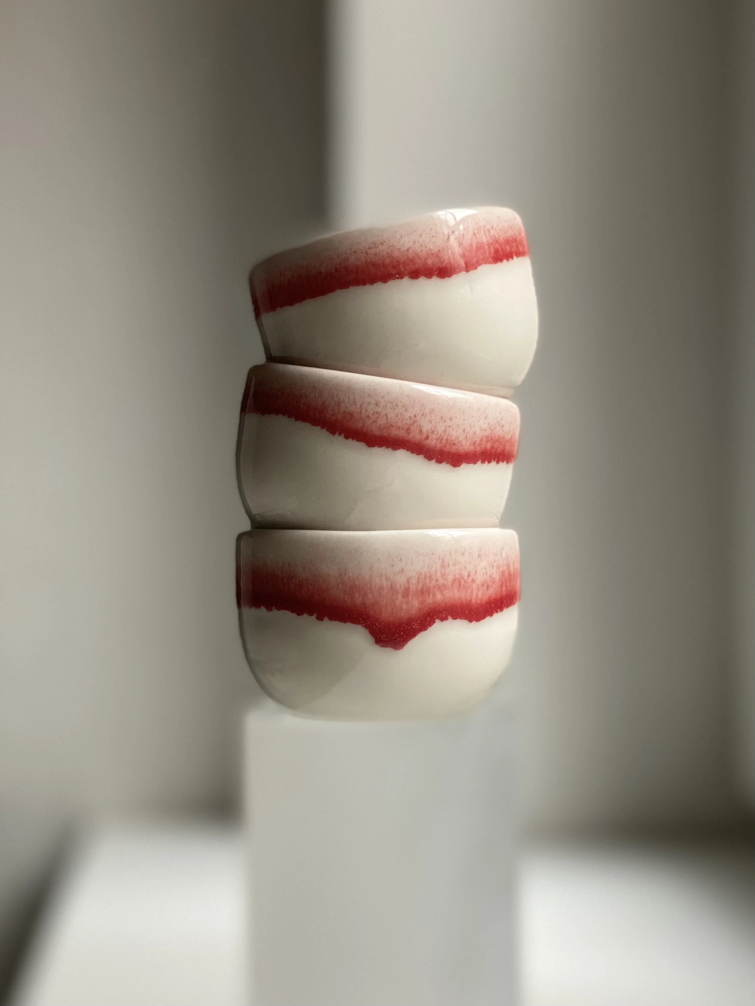 Lipstick Porcelain Espresso Cup