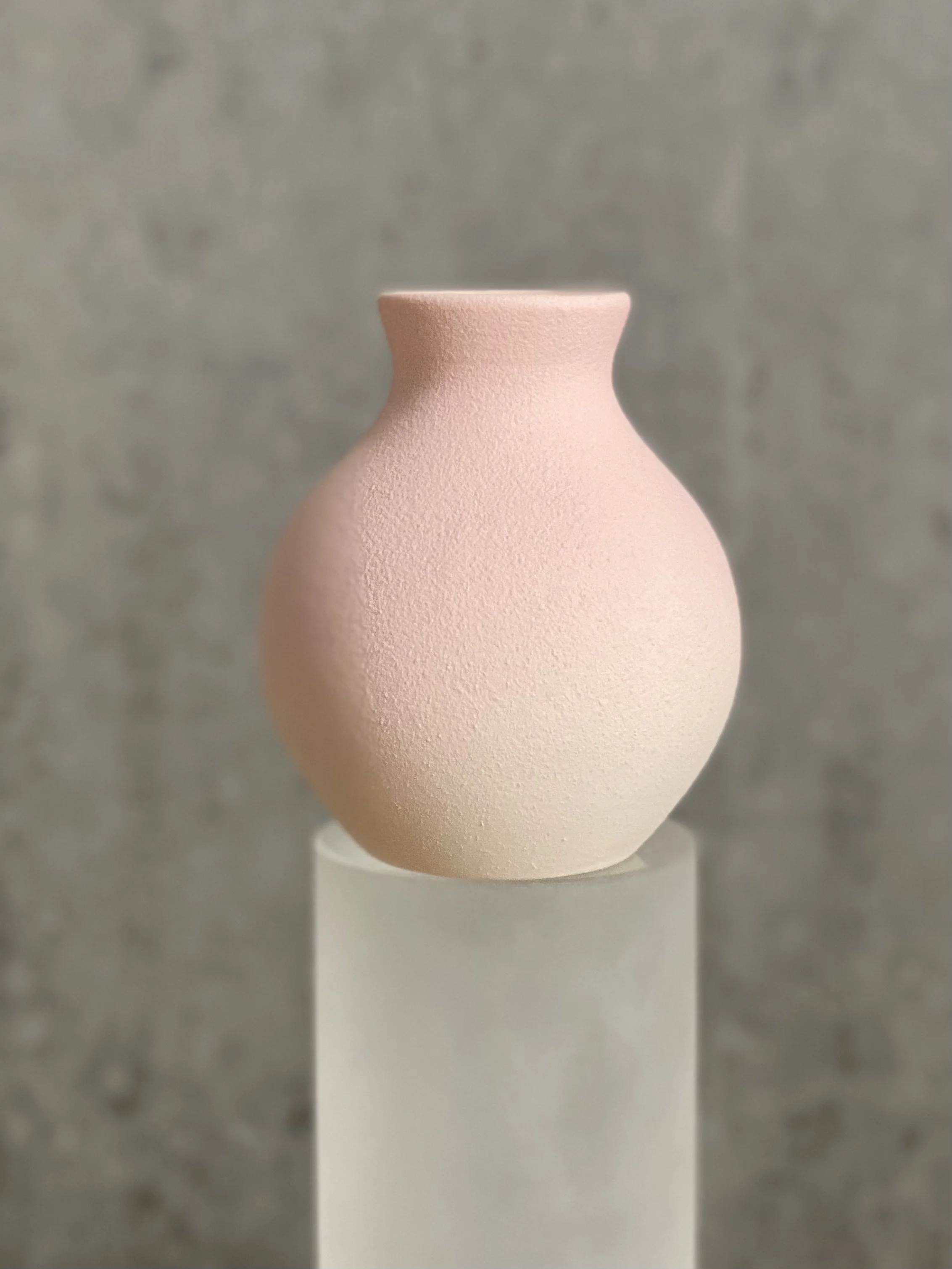 Fuzzy Porcelain Bud Vase