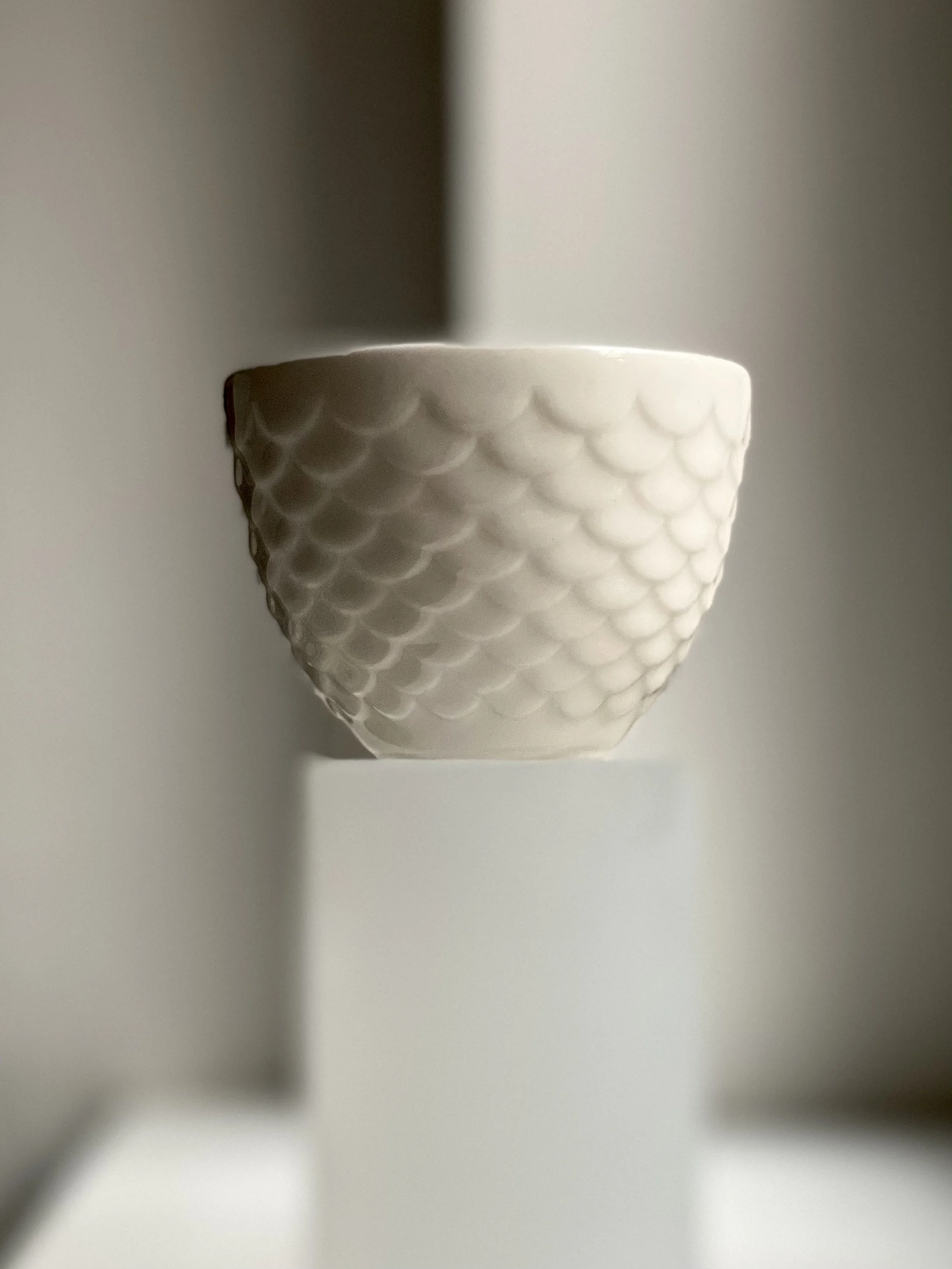 Porcelain Textured Cup