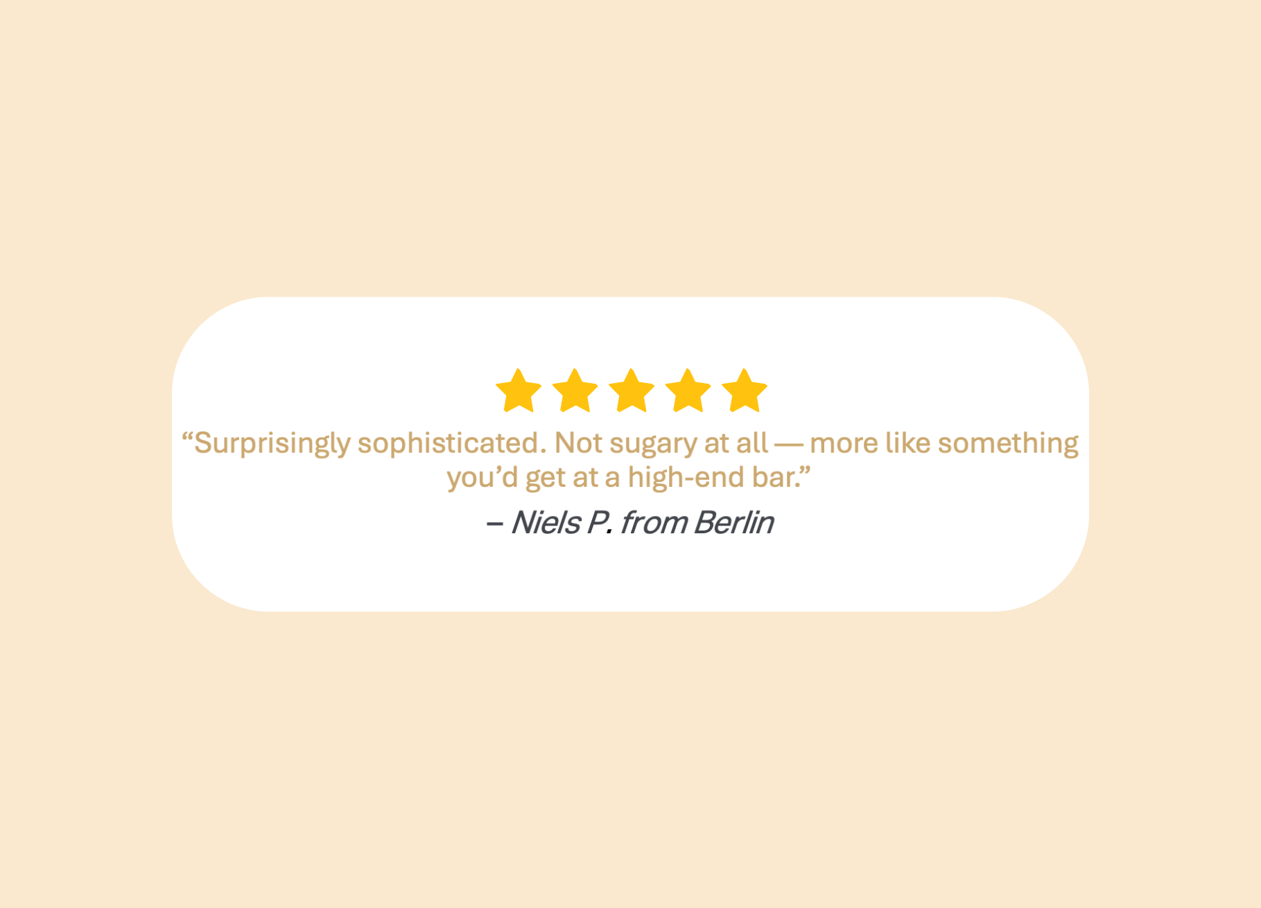 Review Passion Fruit Martini - Casa VINADA - Niels