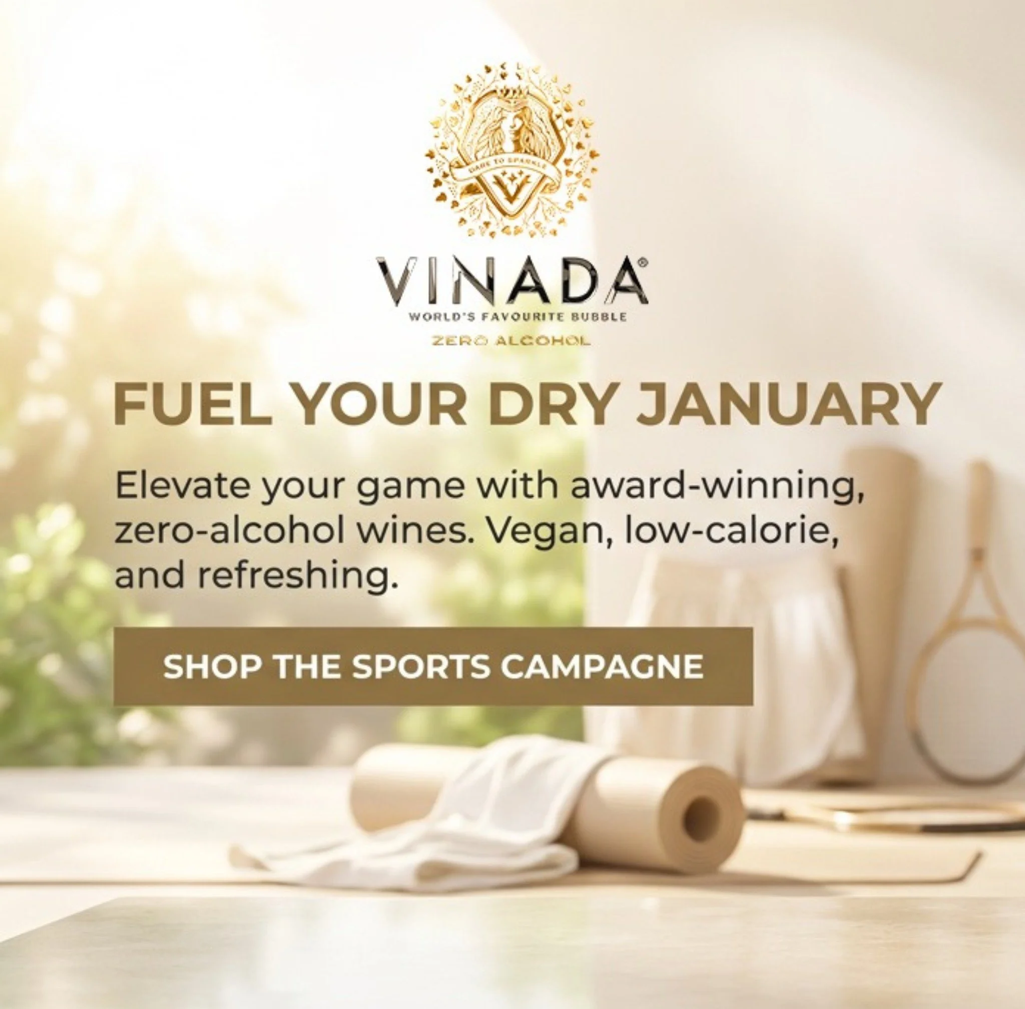 All the sparkle. None of the alcohol. ✨

#dryjanuary #drinklikeapro #alcoholfree #vinada