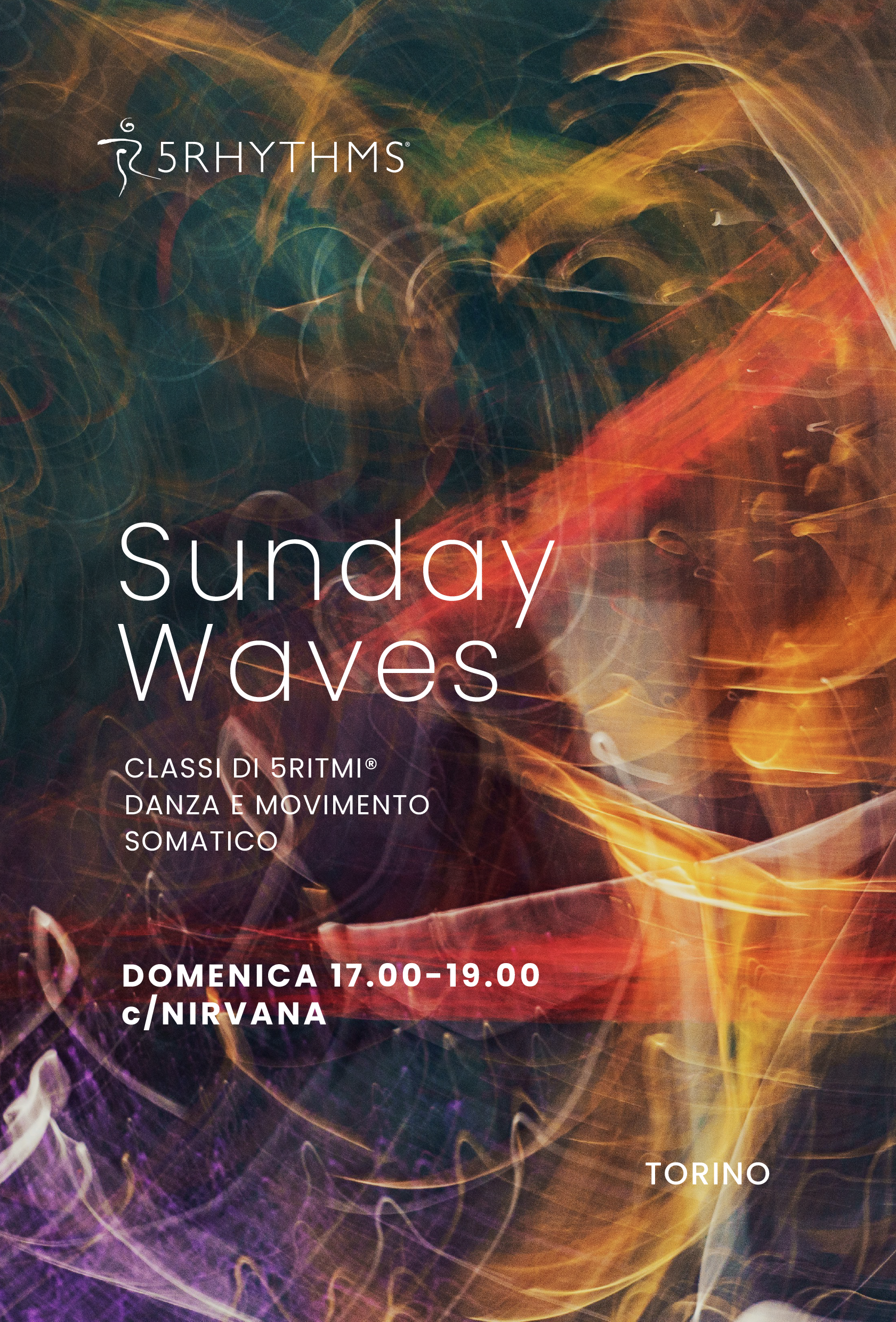 Sunday Wave - Classe di 5Ritmi di Domenica