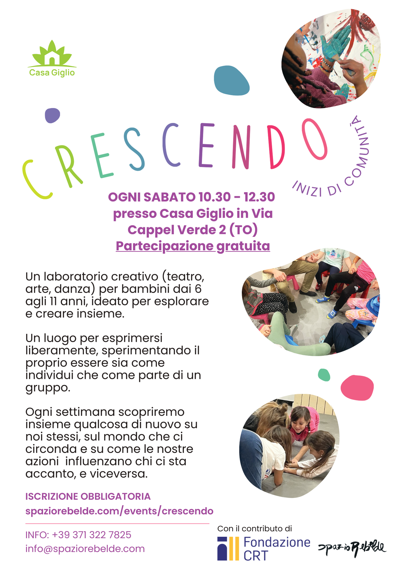 Crescendo - Inizi di comunità