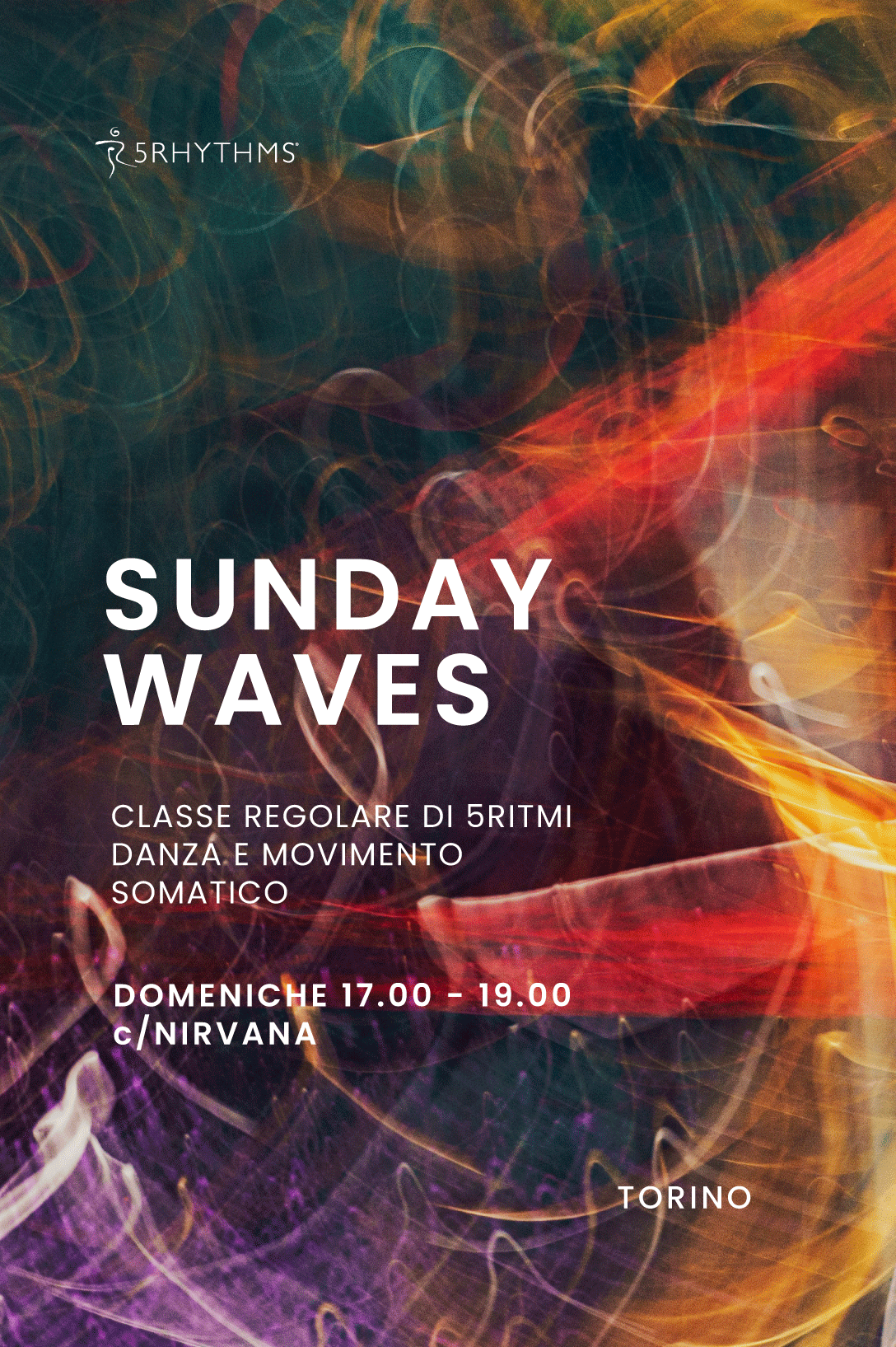 Sunday Wave - Classe di 5Ritmi di Domenica