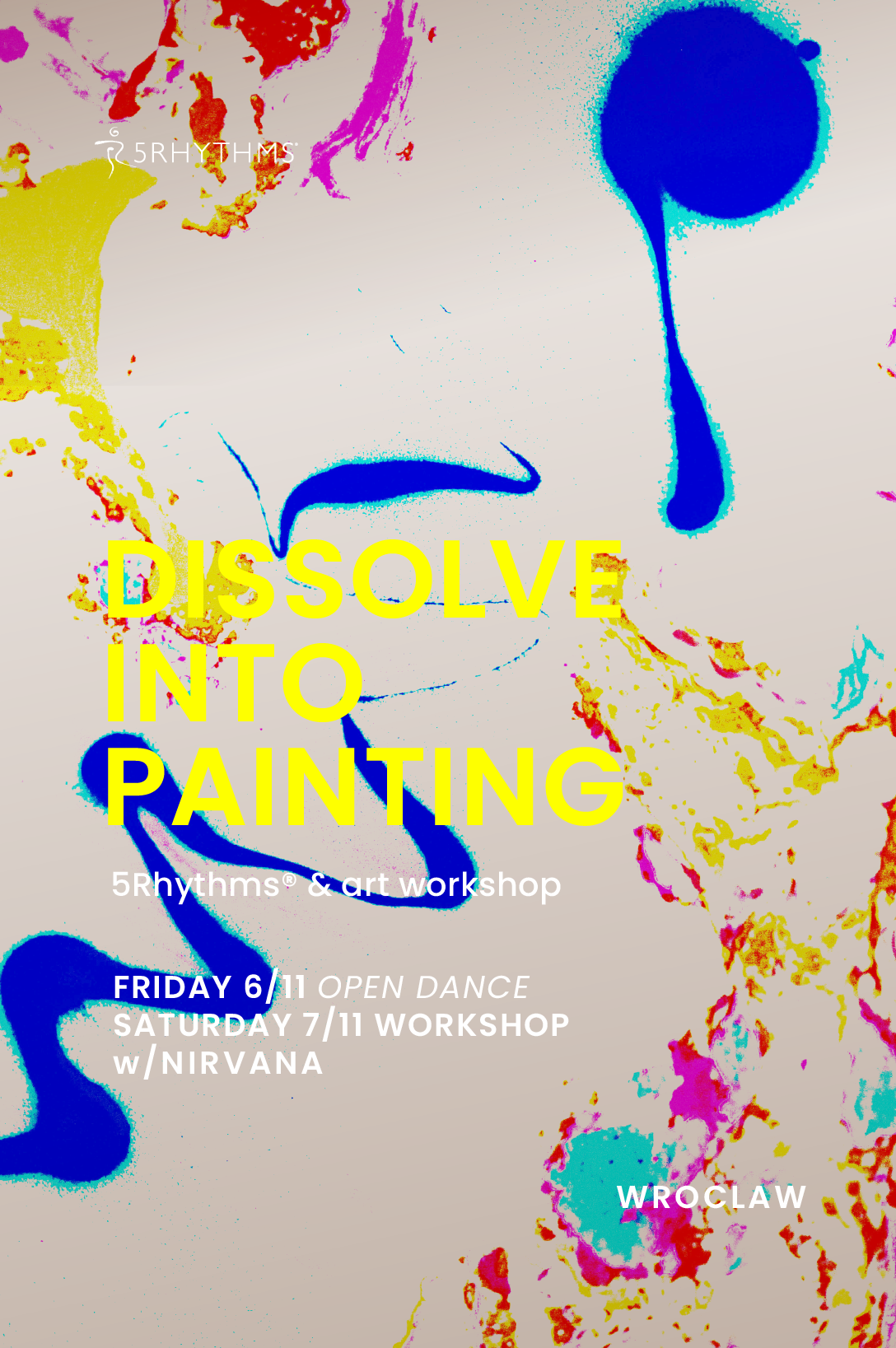 Dissolve into Painting - 5Rhythms® &amp; art Poland