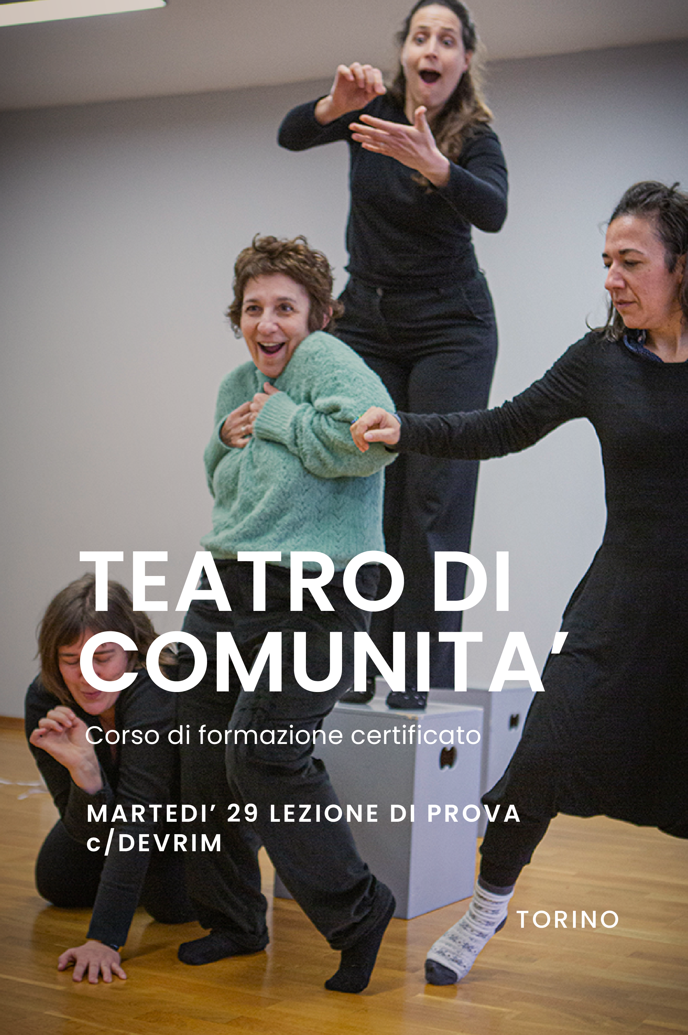 Corso di formazione in Teatro di Comunità