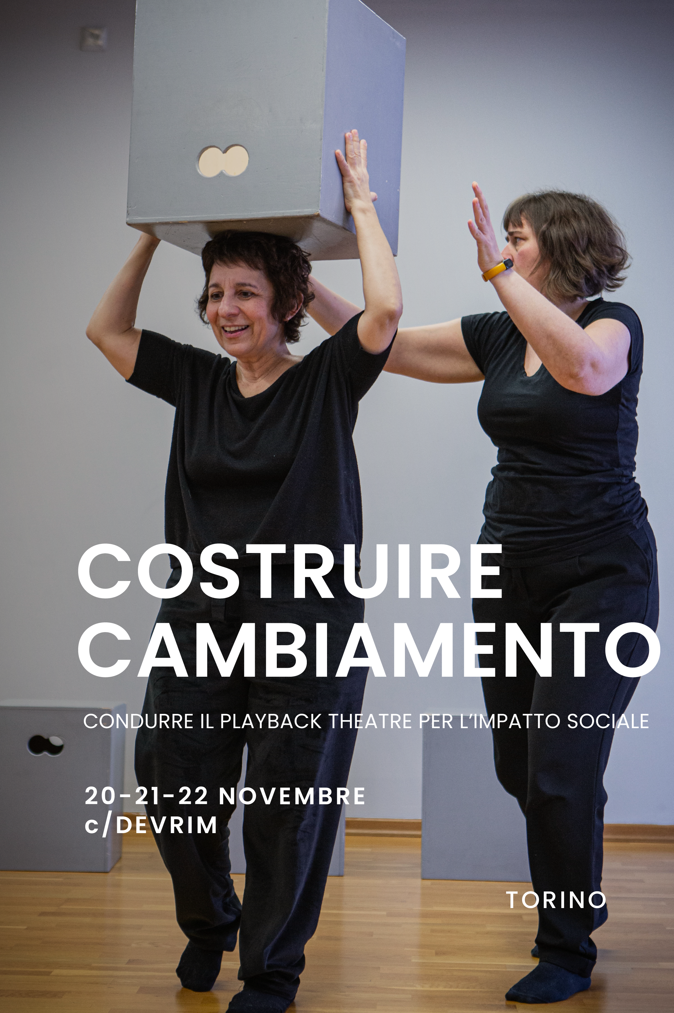 Costruire Cambiamento - Training di conduzione del Playback Theatre per l’impatto sociale