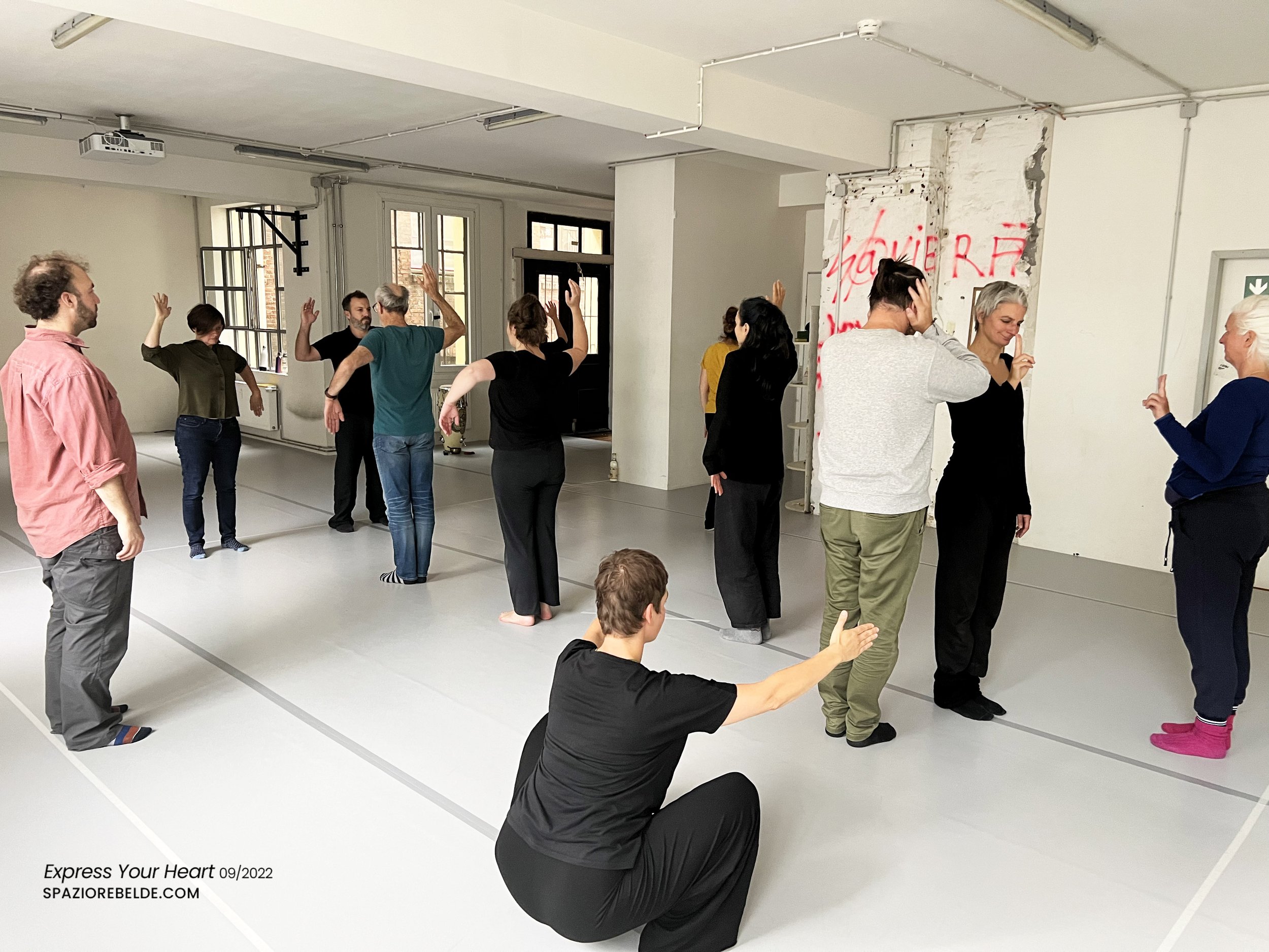 Playback Theatre Intensive, Hamburg, Germany 2022 with Devrim