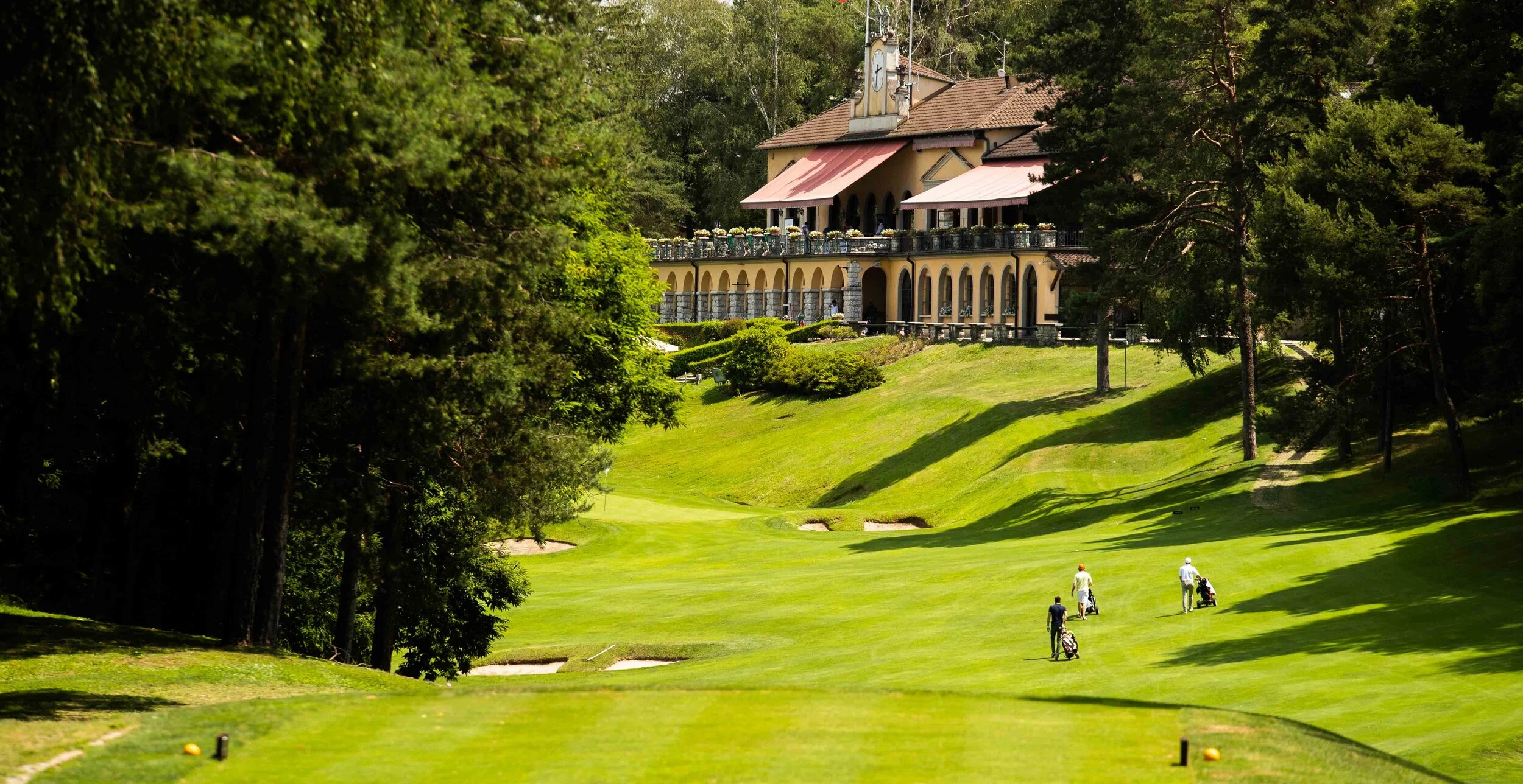 Campo da golf Como Buca 18 Golf Villa D'Este Campo da golf Como Buca 18 Golf Villa D'Este