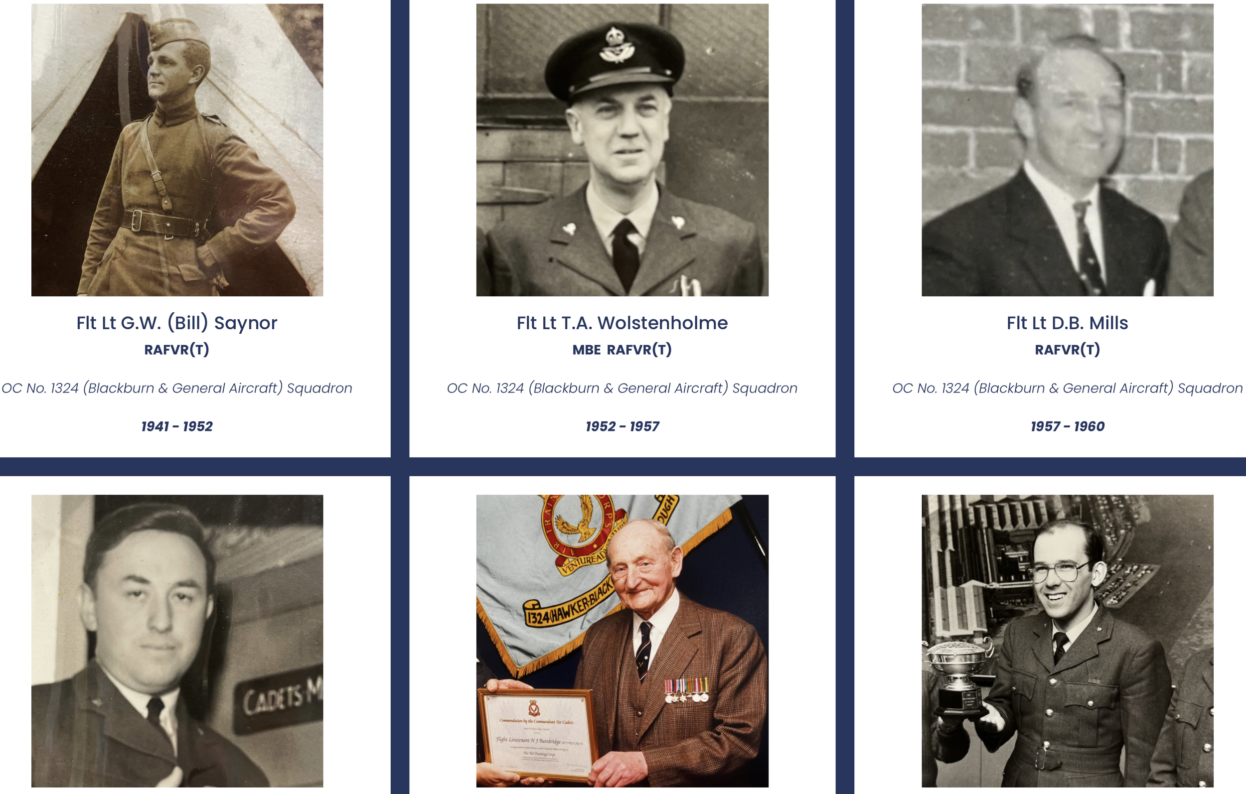 F Rafac Project HERITAGE — 1324 (Hawker Blackburn) Squadron | Air Training ...