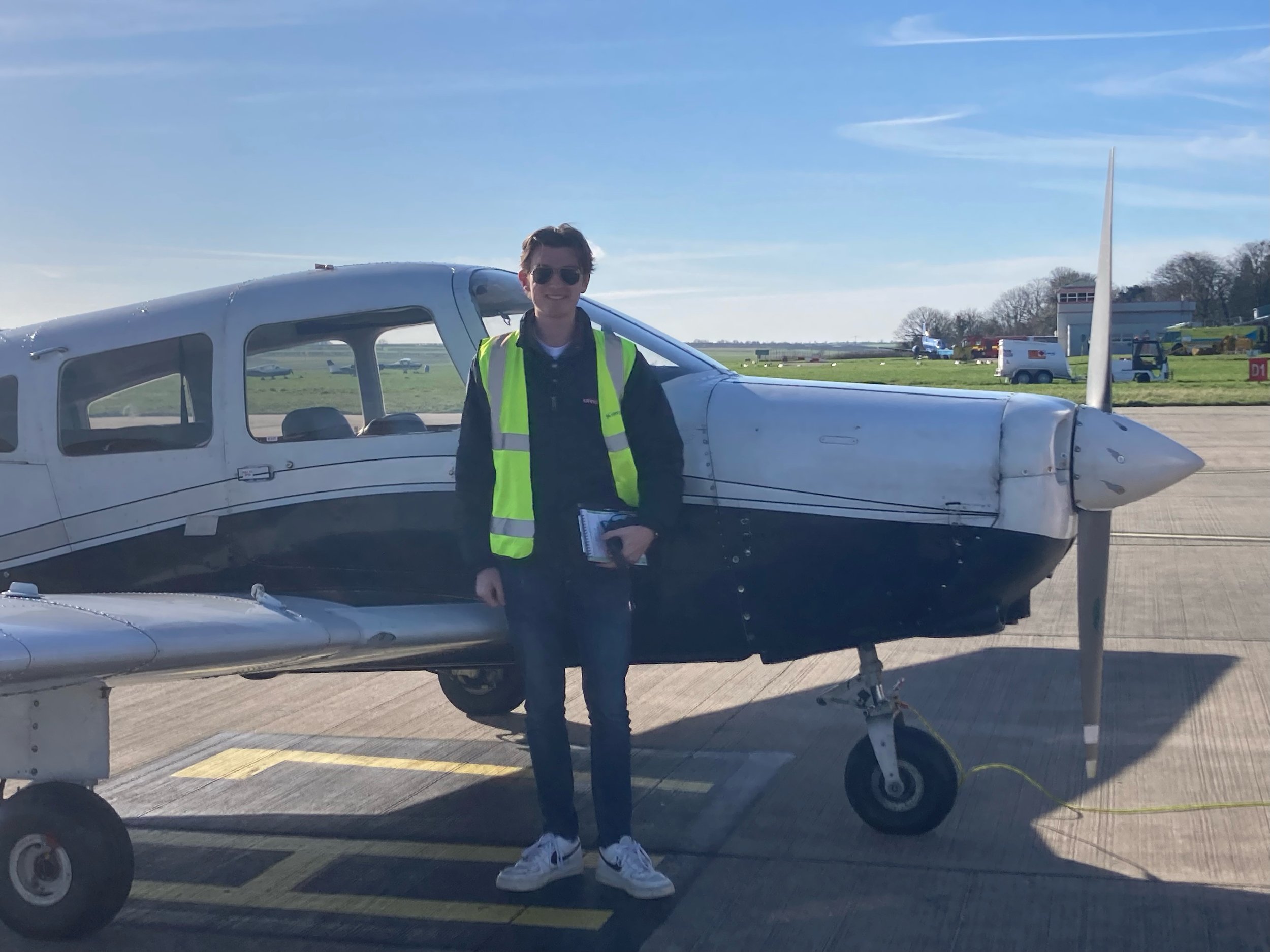 Solo Flight for Finn!