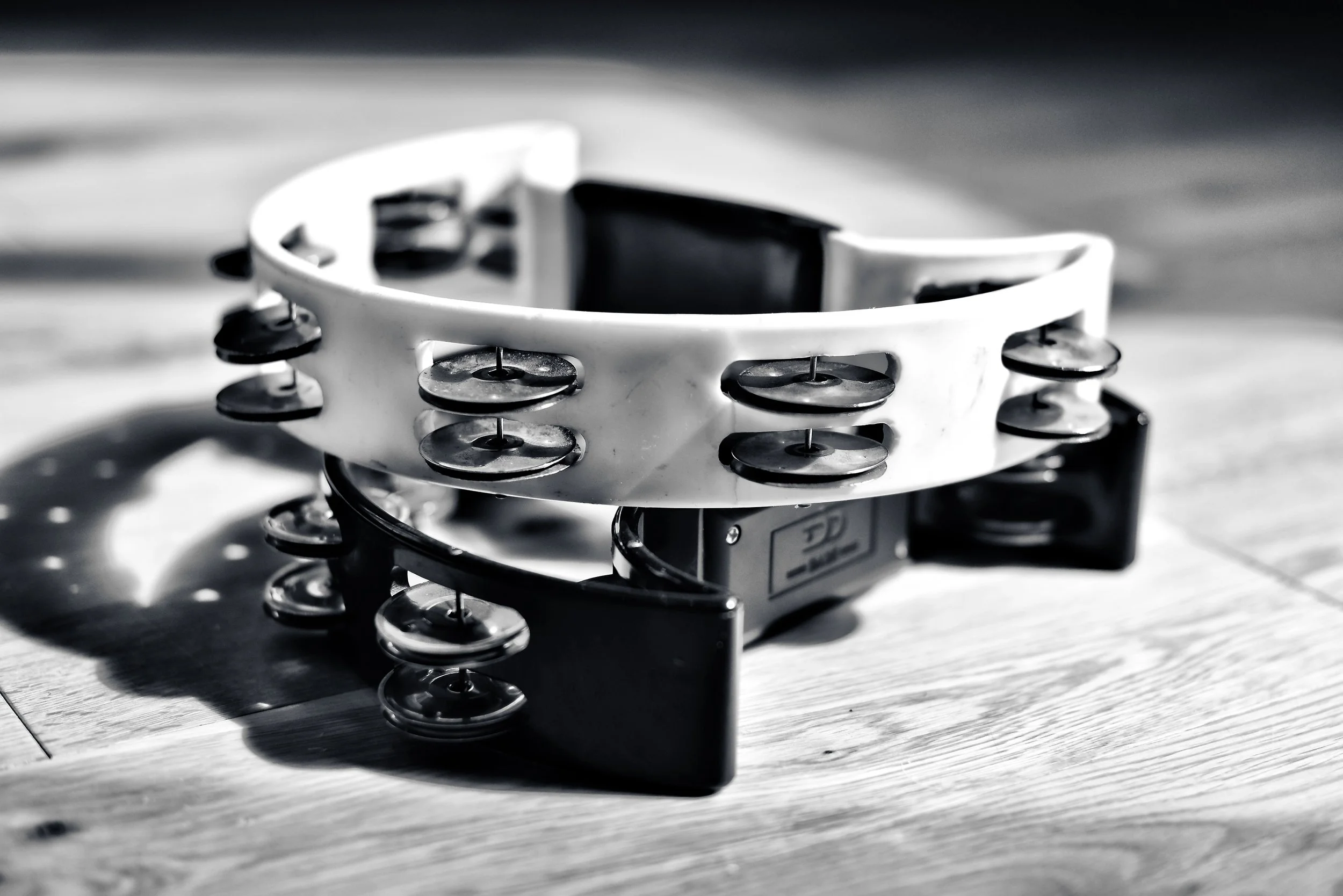 Tambourines BW TONED.jpg