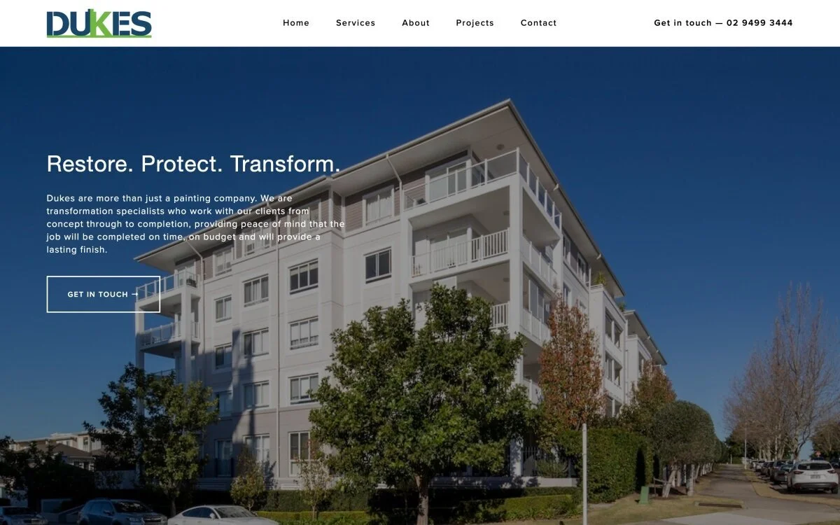 DUKES PAINTING SERVICES  They paint and repair big buildings across Sydney   Visit website