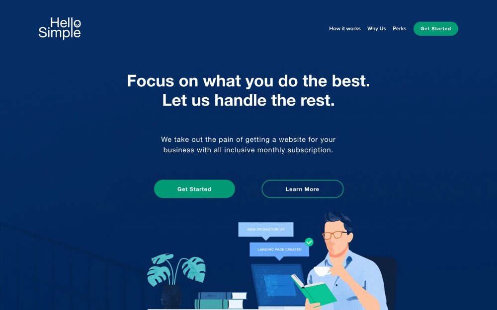 HELLO SIMPLE  An effort by us to simplify web designing process   Visit website