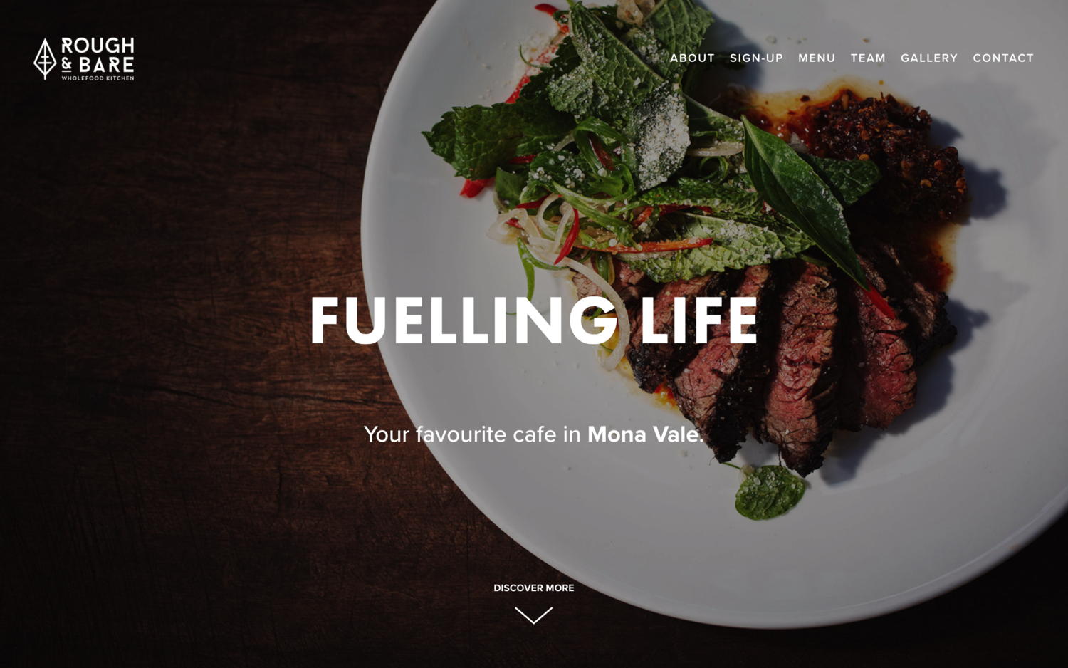 ROUGH &amp; BARE  A wholemeal cafe in Mona Vale   Visit website