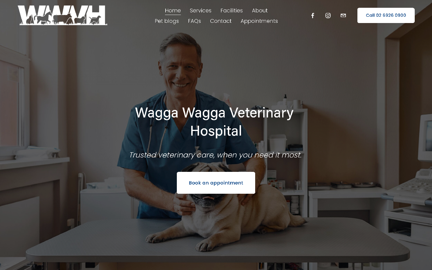 WAGGA WAGGA VET  Veterinary hospital in Wagga Wagga NSW   Visit website