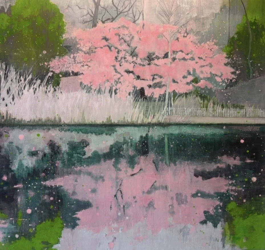 Spring Reflection 2026
oil on canvas 105 x 115cm