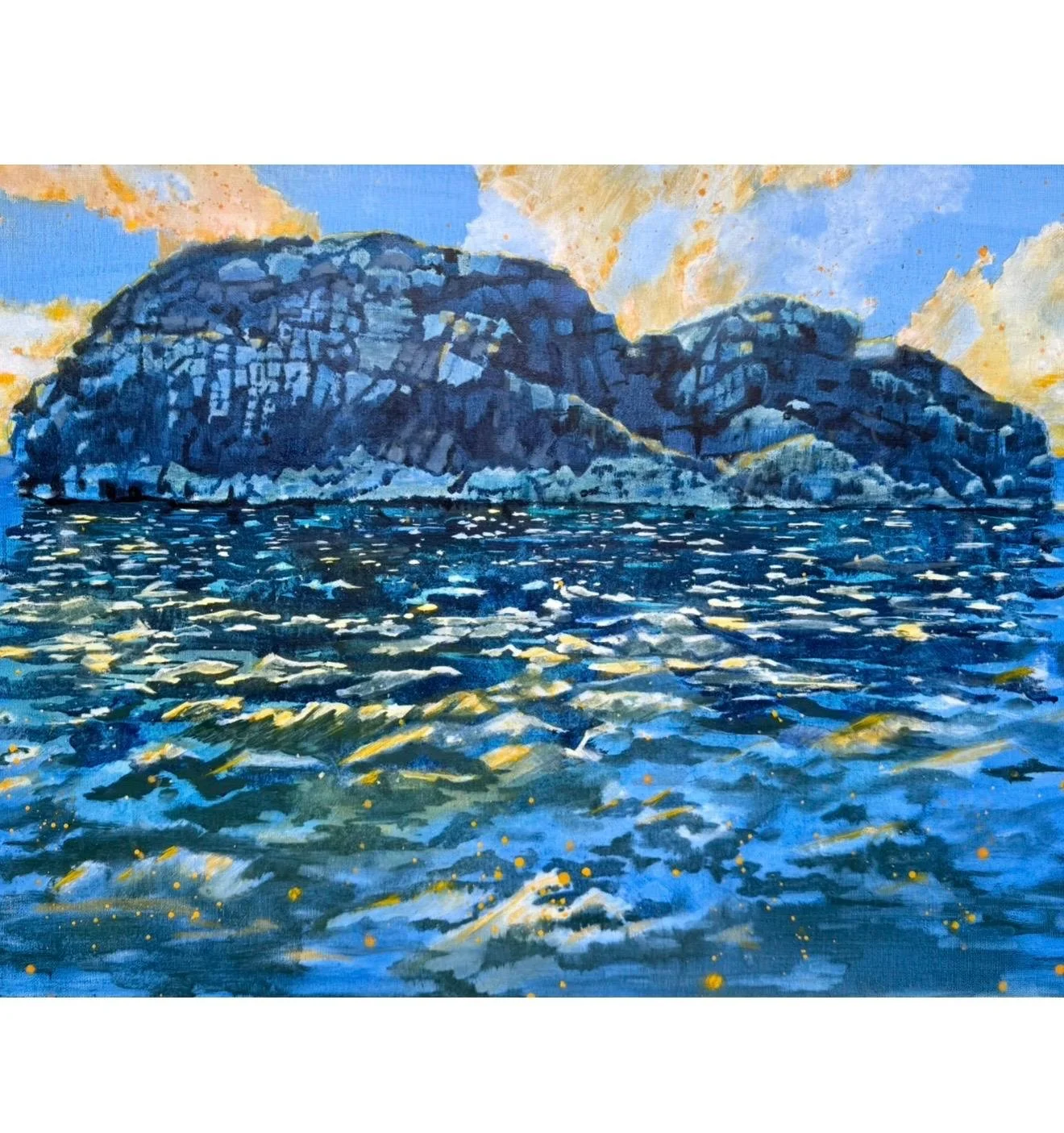 Rock 2025
oil on canvas 70 x 80 cm
