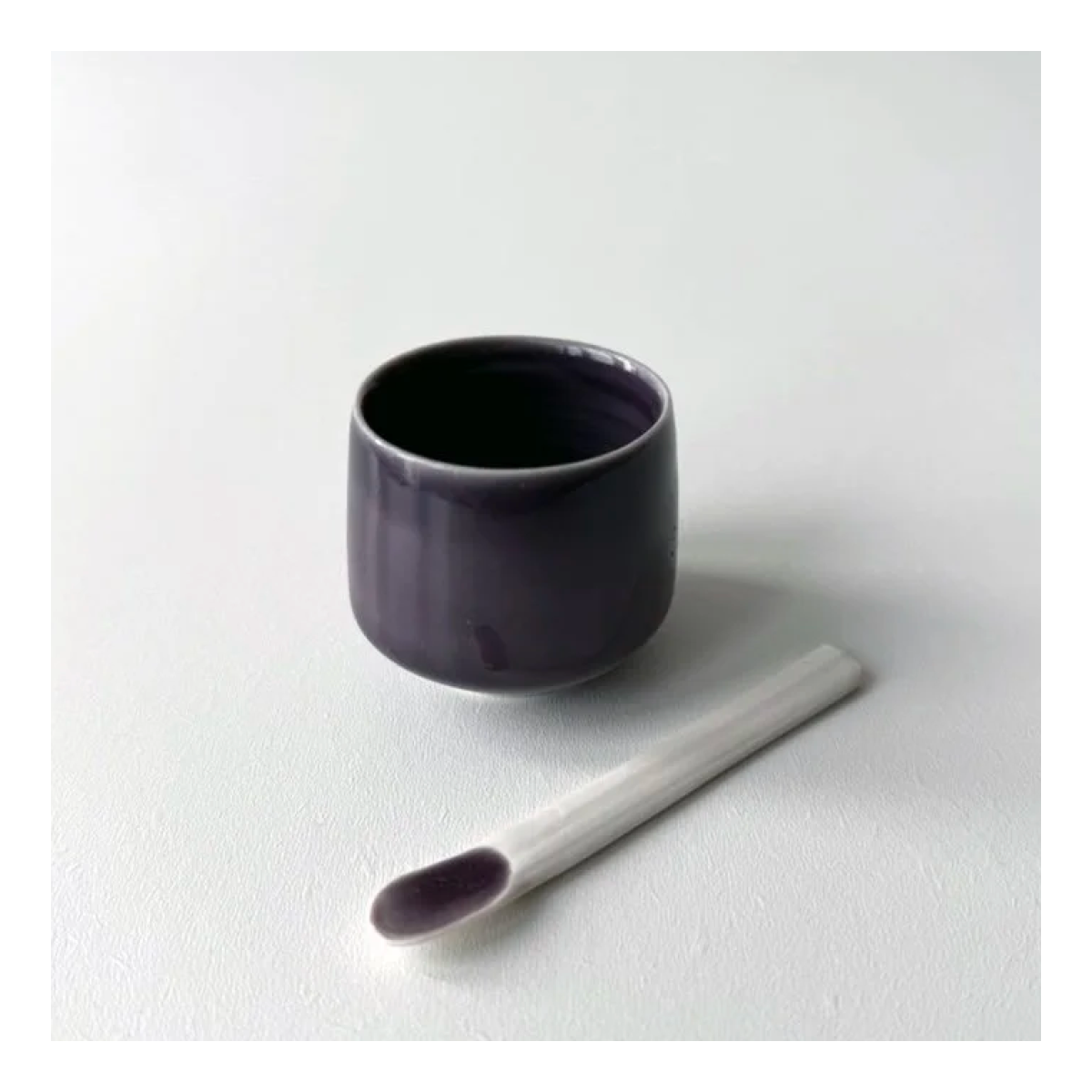 Purple Pot and Spoon