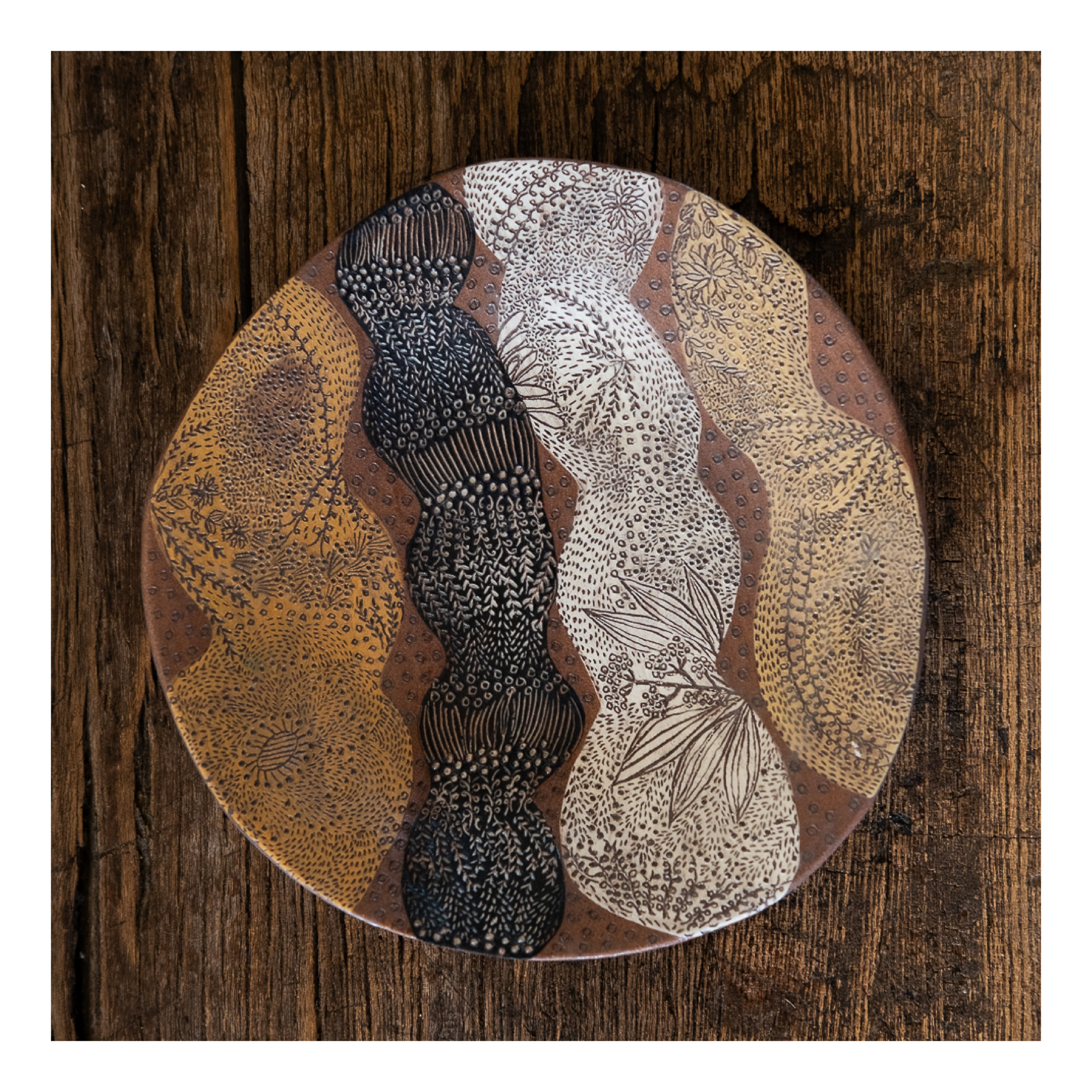 Water Garden Plate
