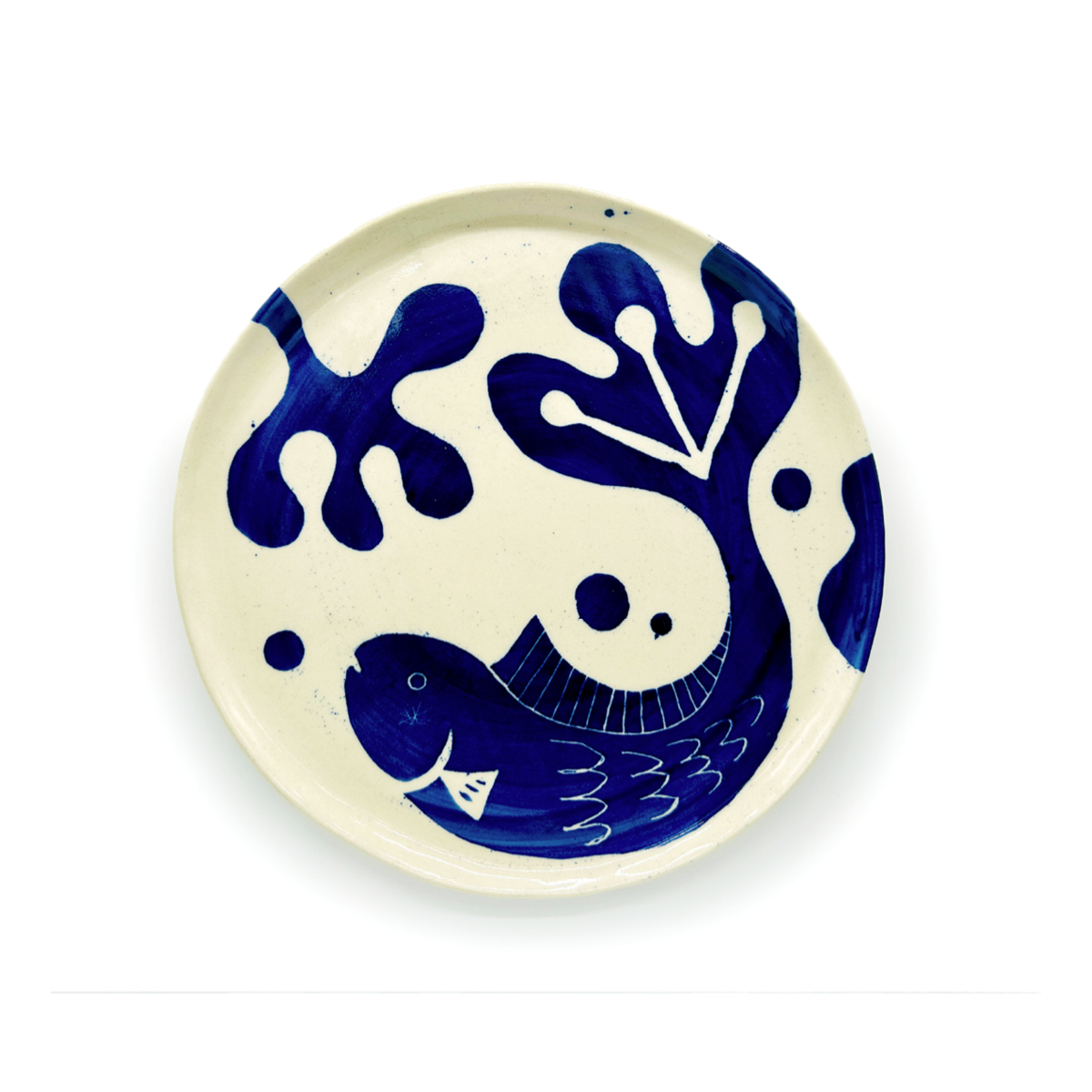 Fish with Fantail Plate