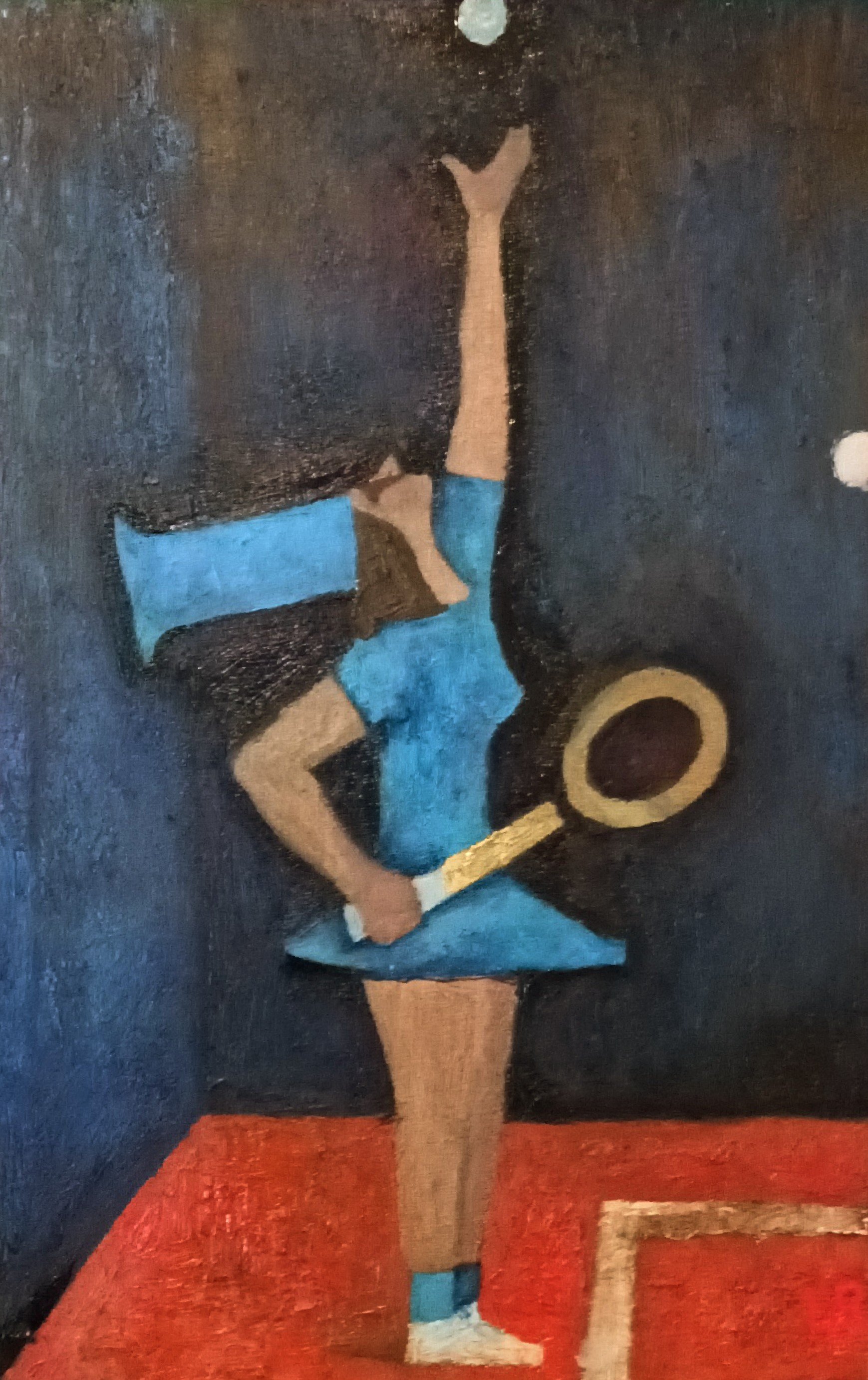 Nocturne Blu Tennis Player (the Serve) .jpg