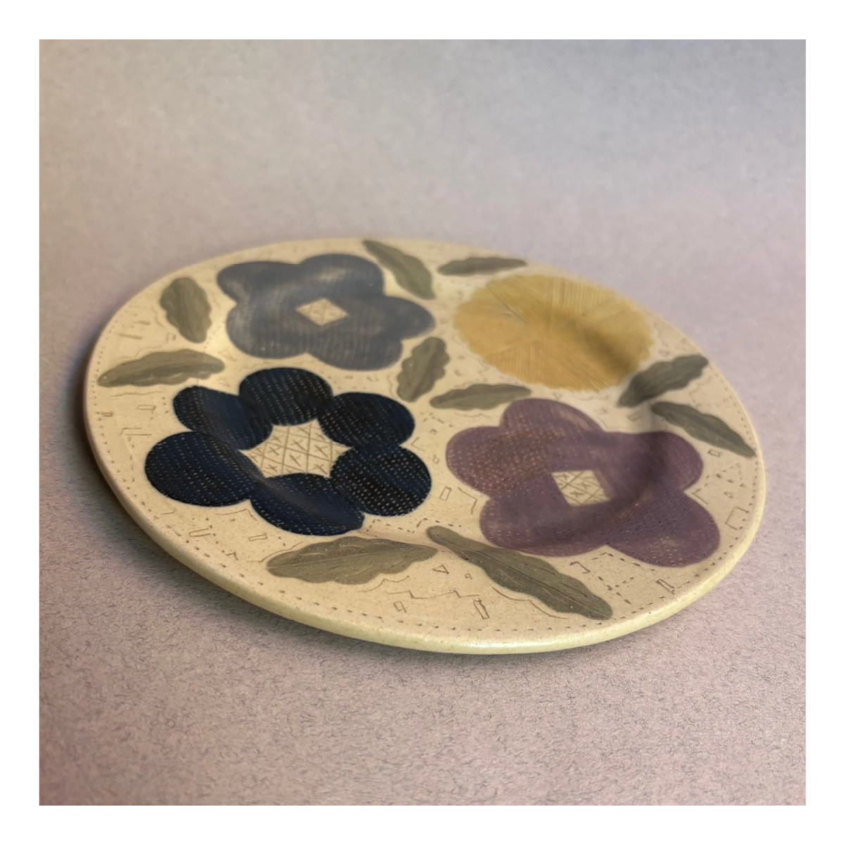Pretty Floral Small Plate