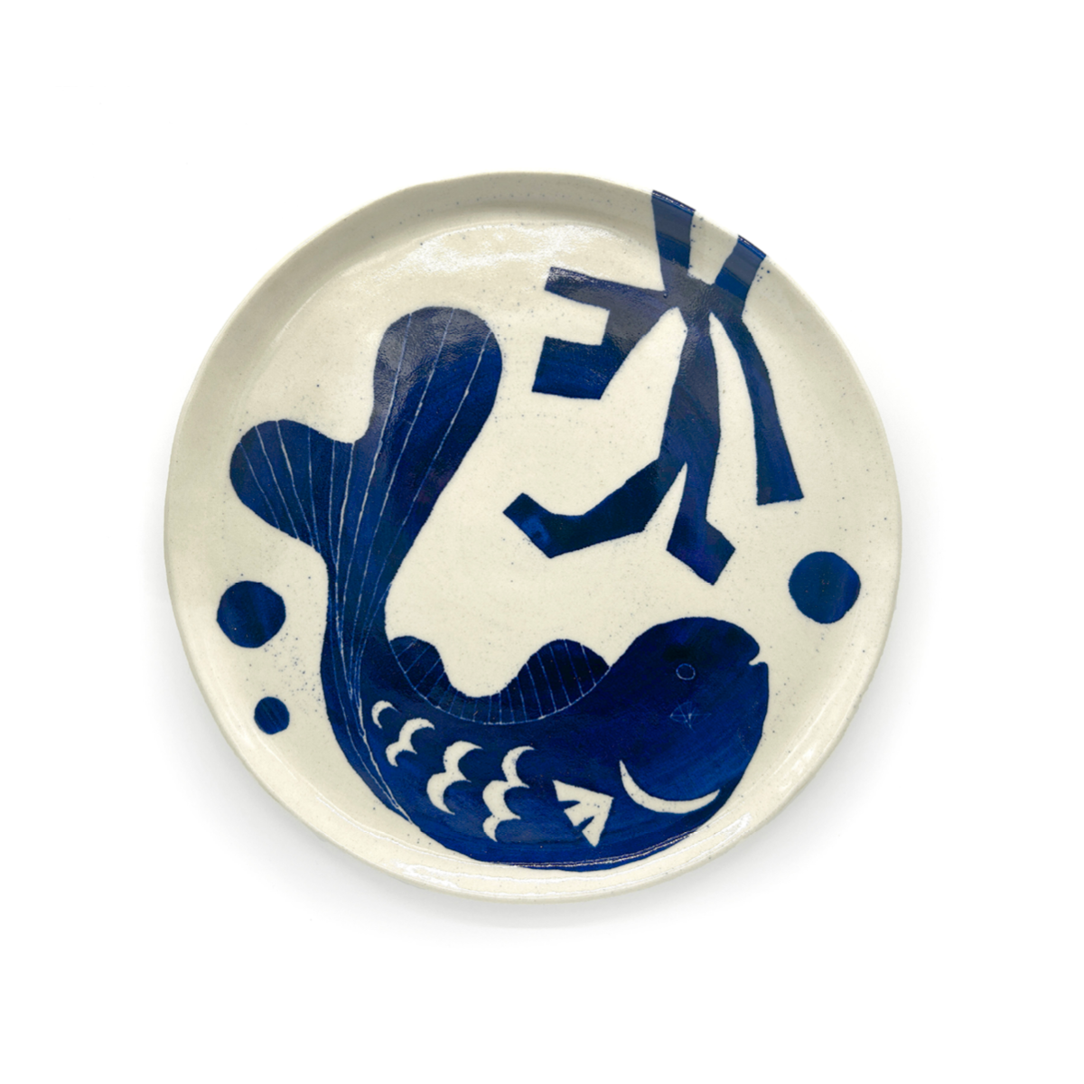 Fish with Seaweed Plate