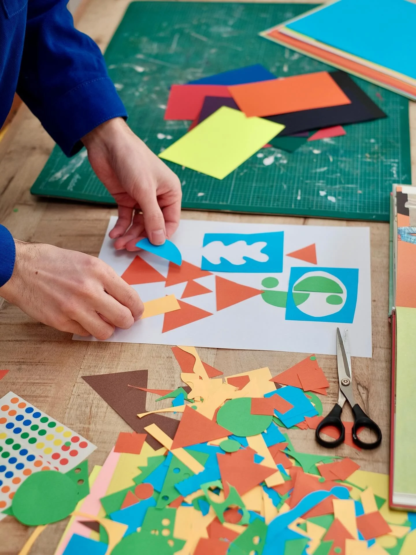 This all started at the kitchen table. 

Scraps of paper. A pair of scissors. My daughter watching. Me figuring it out as I went. 

15 years of designing for big brands - and this is the work that feels most important. 

Becoming a dad changes everyt