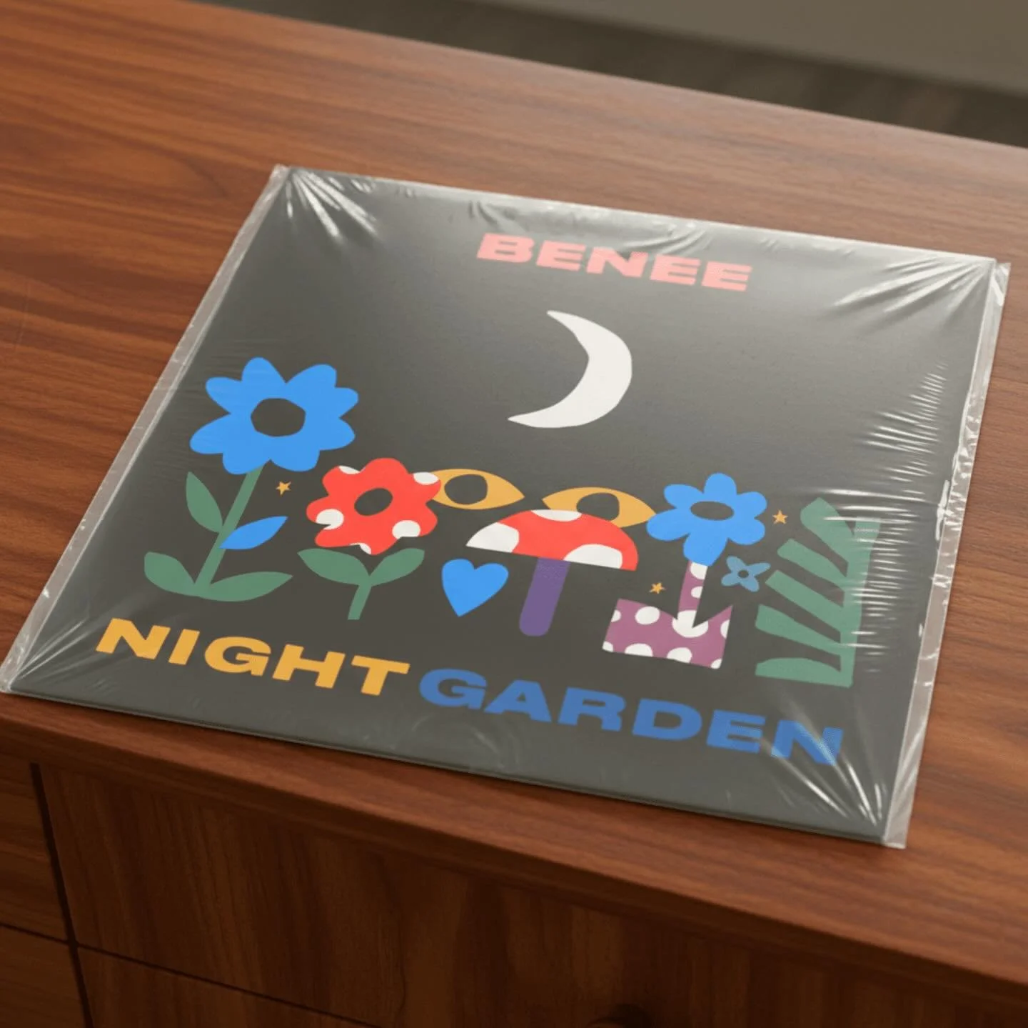 Would you like this record on your shelf?

A playful cover concept for Benee, built from bright colour cut paper shapes, felt tips and pop chaos. 

My work in the studio goes beyond prints on walls. Pushing my style to bring joy and energy to new spa