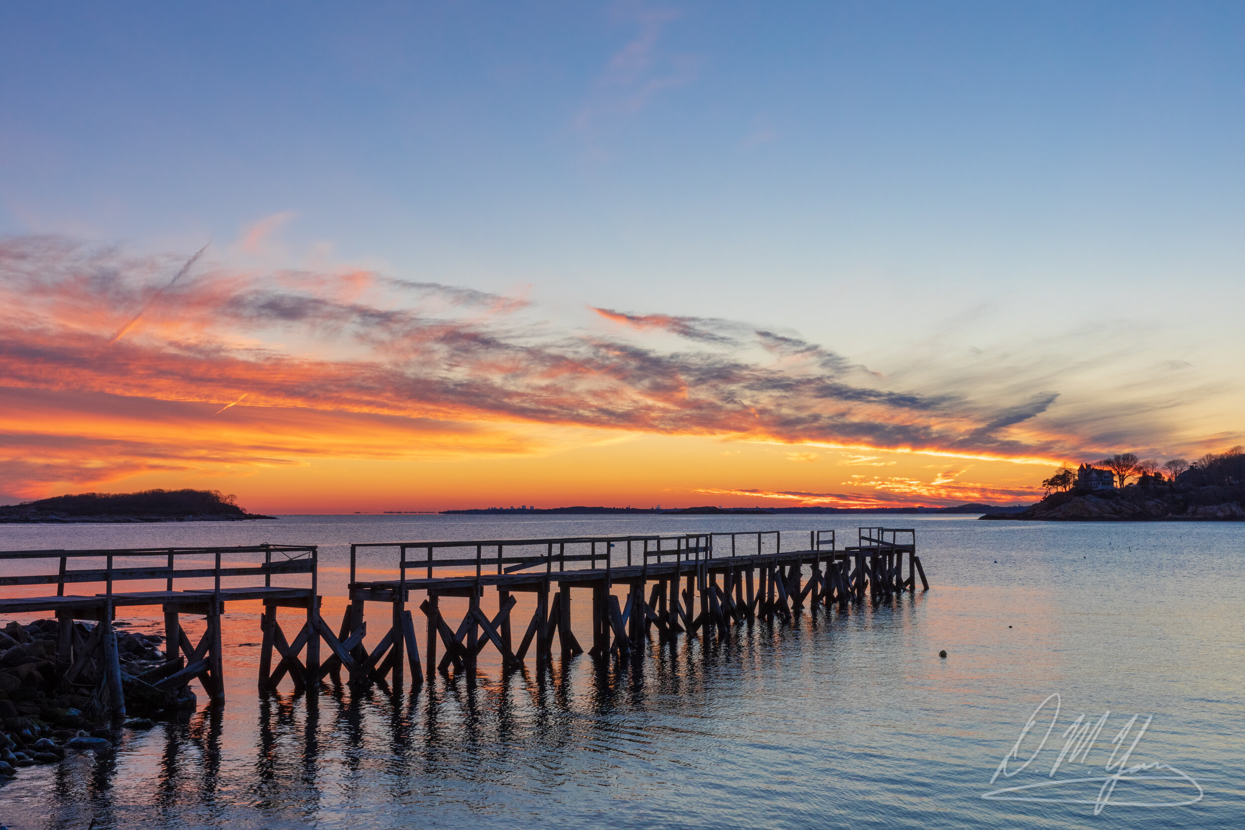 Sunset, Magnolia Pier, MA