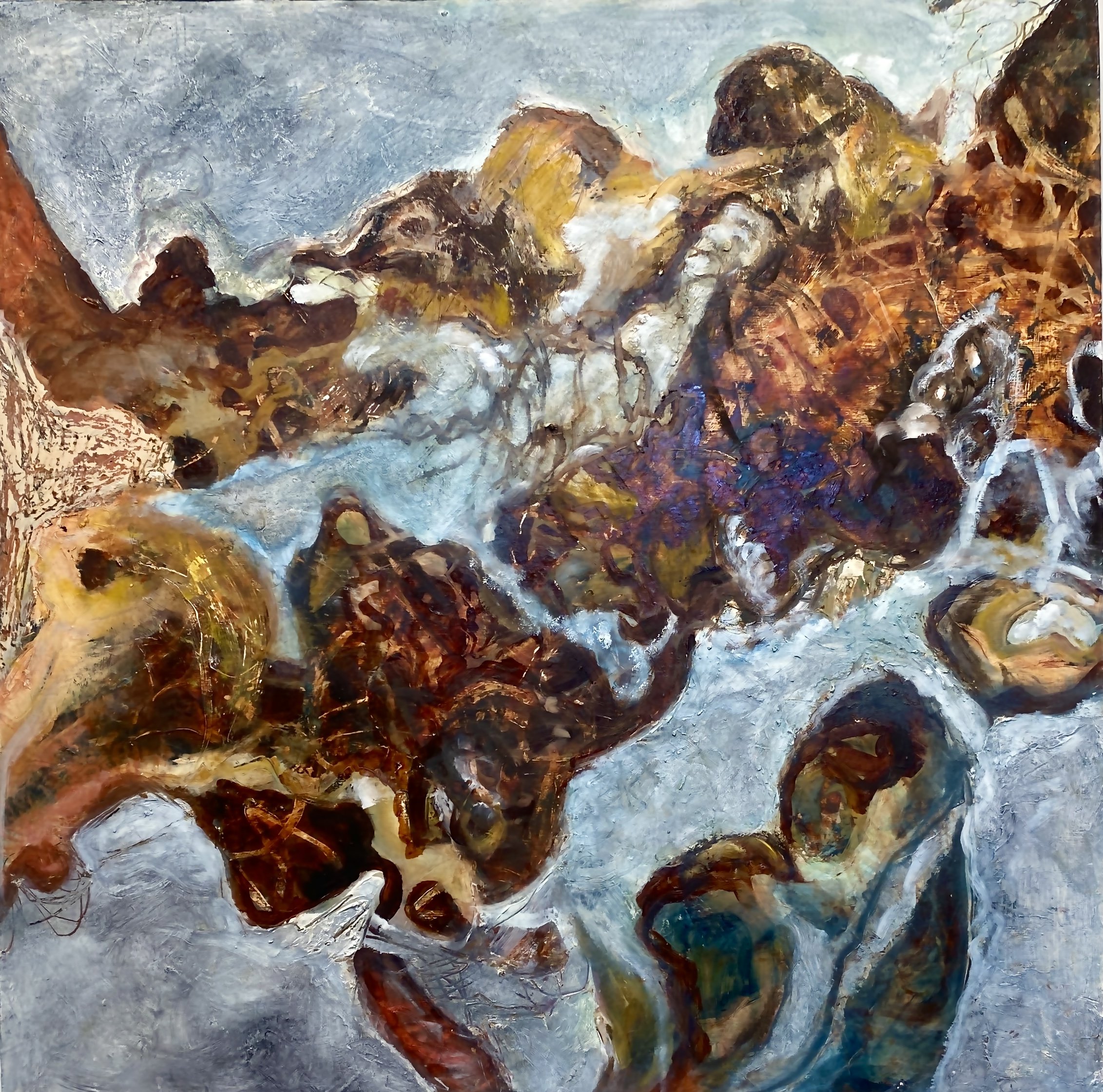 Oil on Panel 24” x 24” x 2”