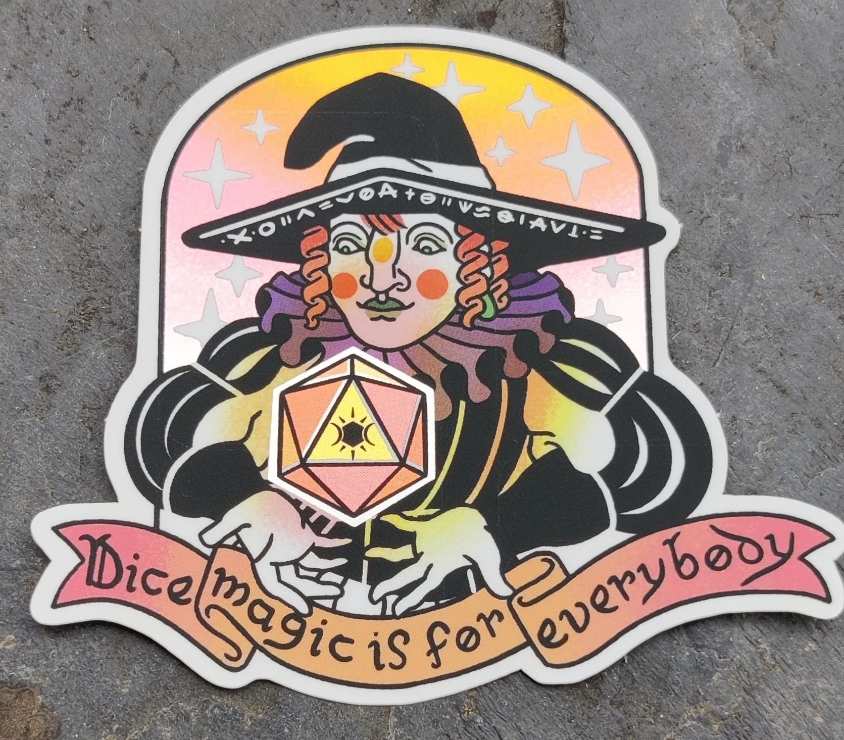 Sticker "Dice Magic"